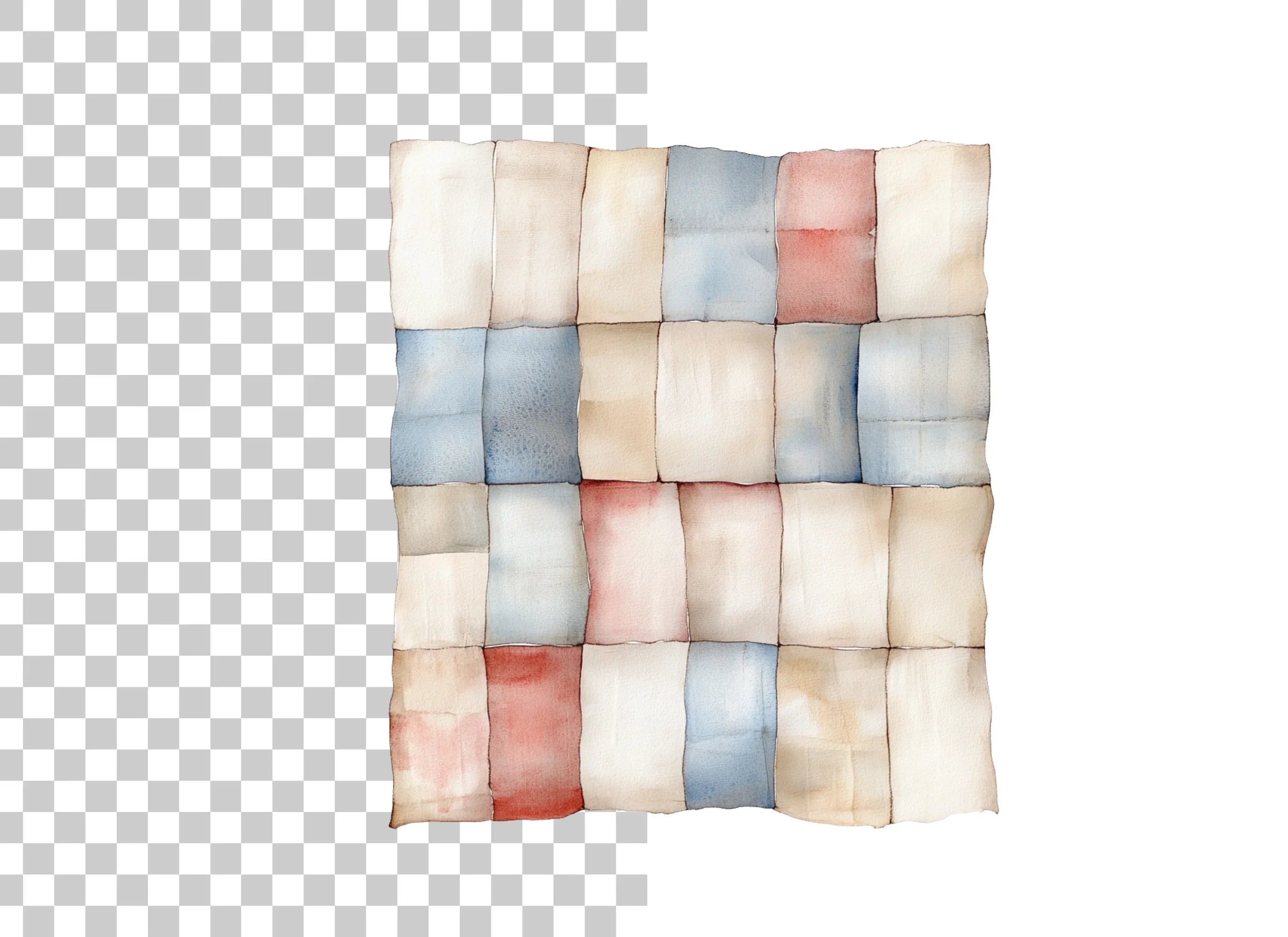 Quilt Blocks Clipart Bundle