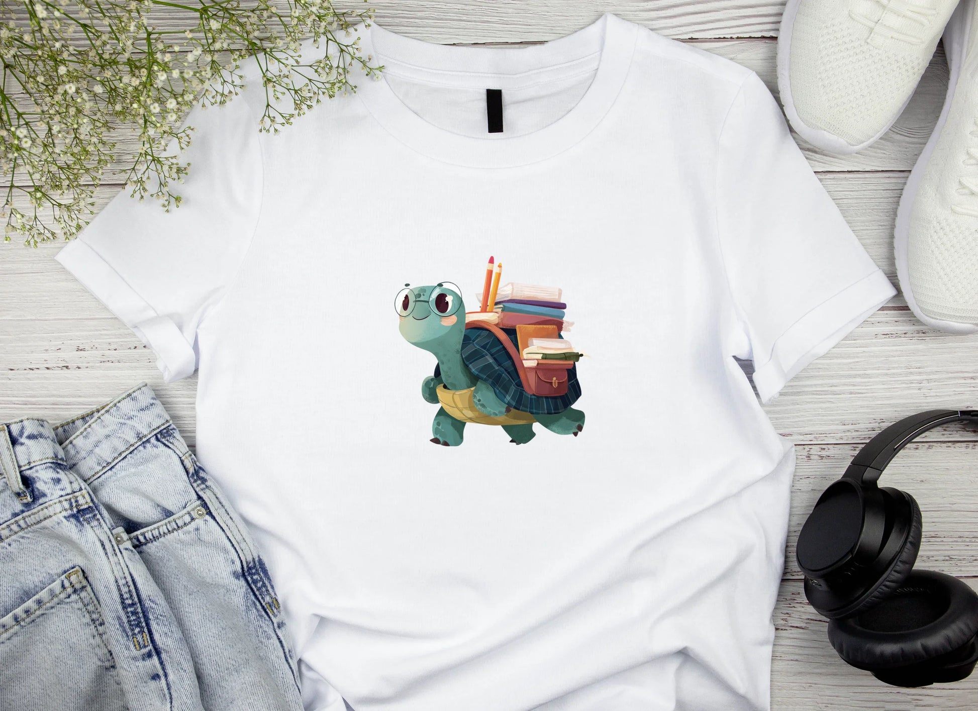 Turtle School Clipart Bundle - CraftNest - Digital Crafting and Art