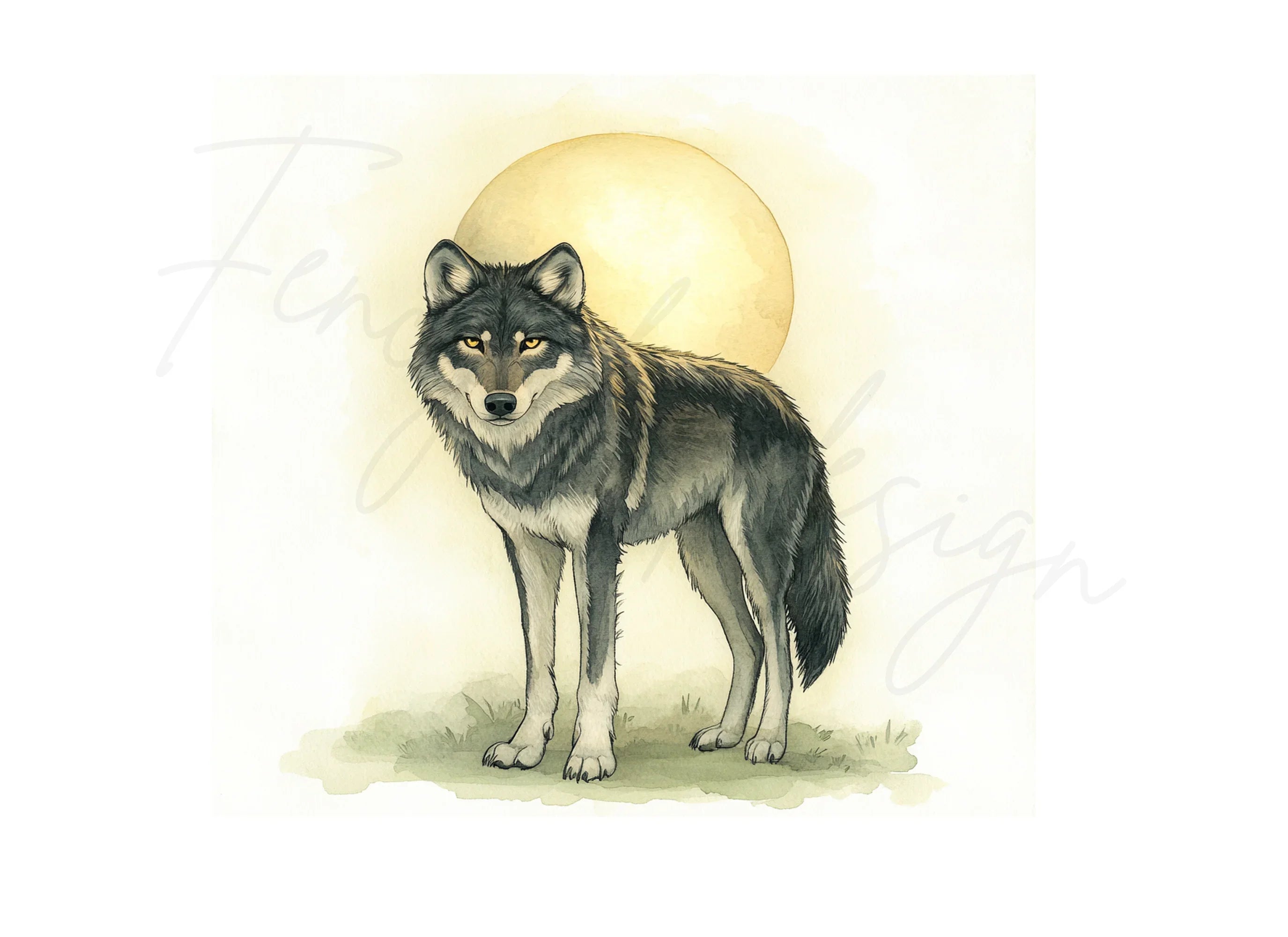Wolf Clipart Bundle