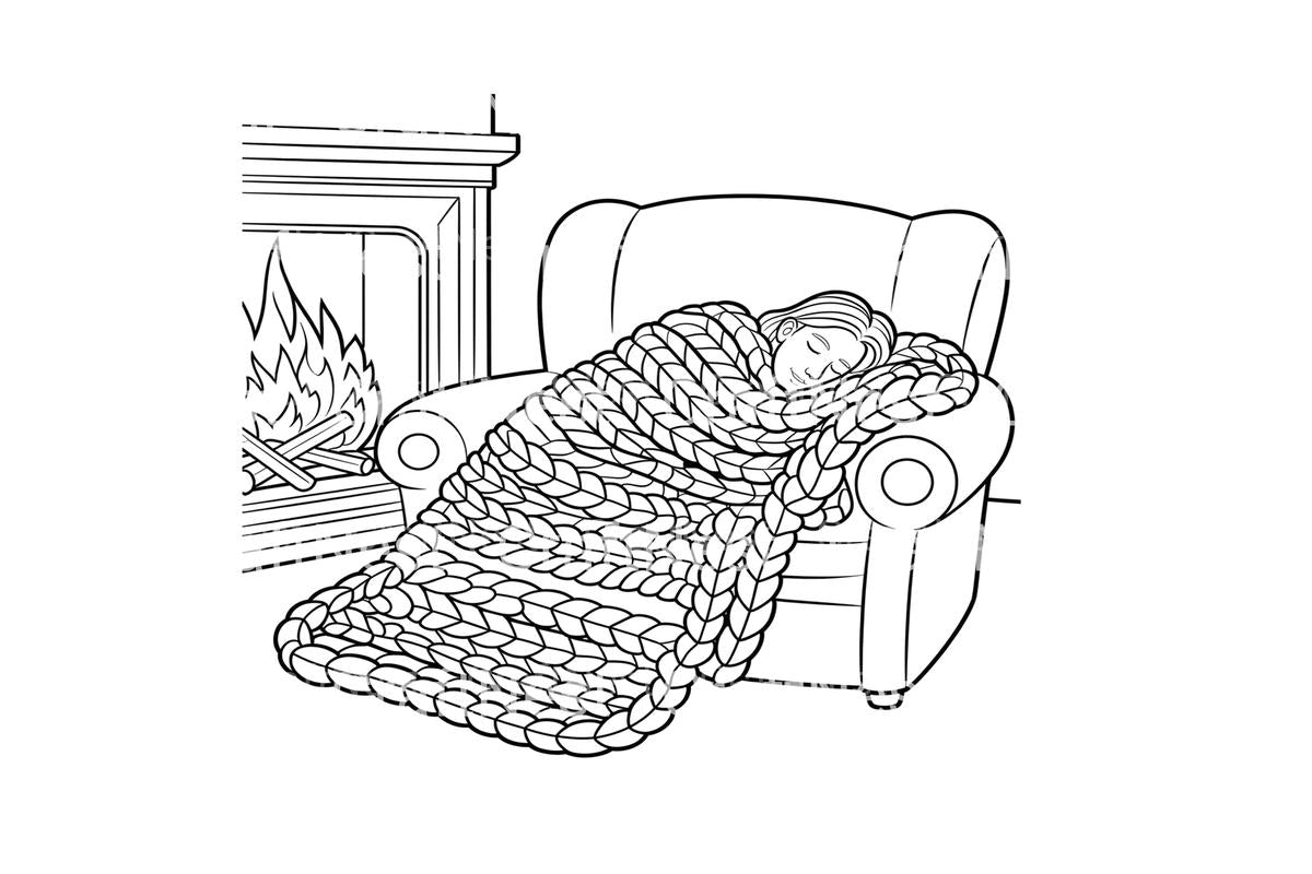 Cozy Autumn Sleep Coloring Books