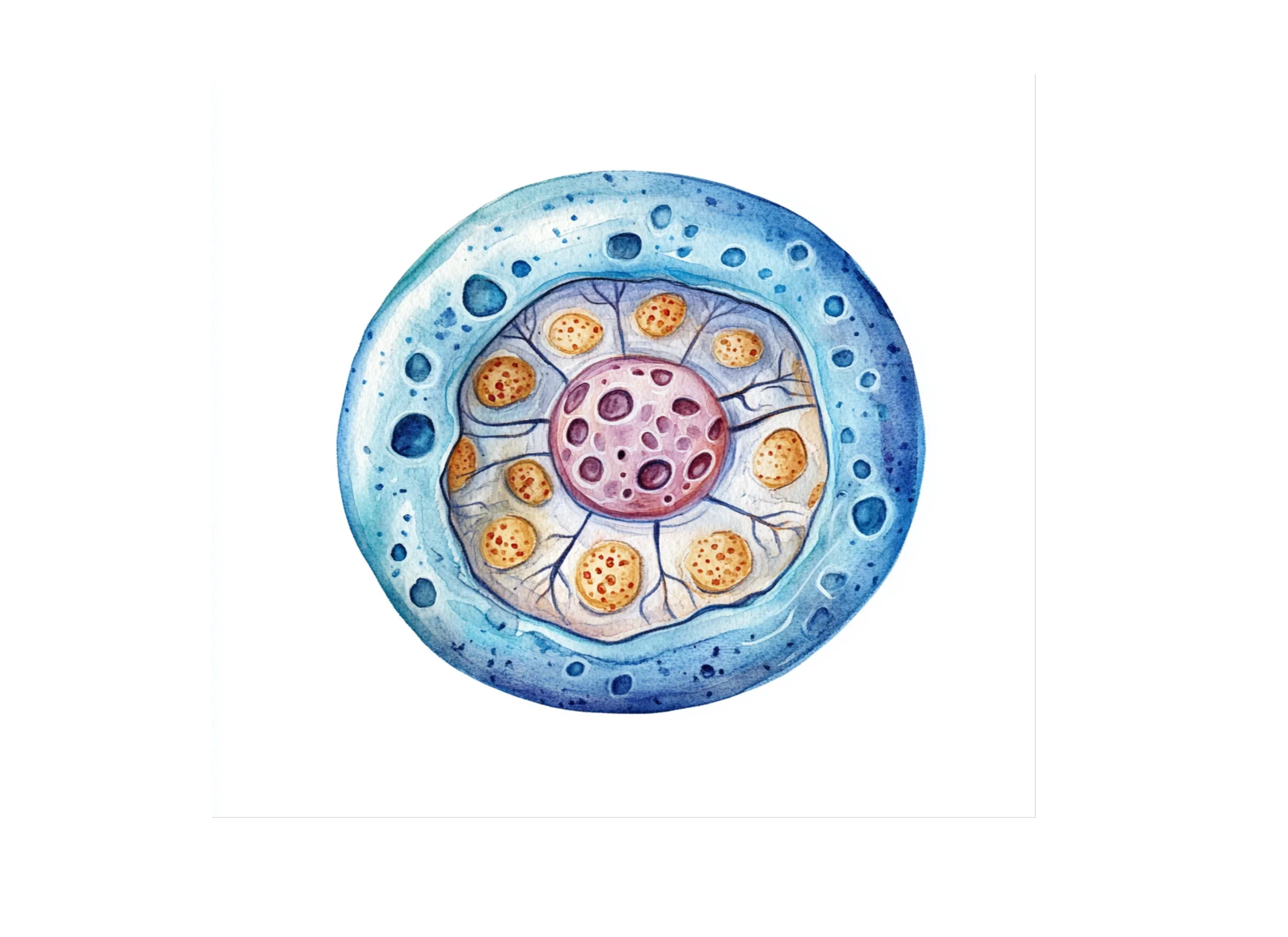 Microscopic Cell Structure Clipart Bundle