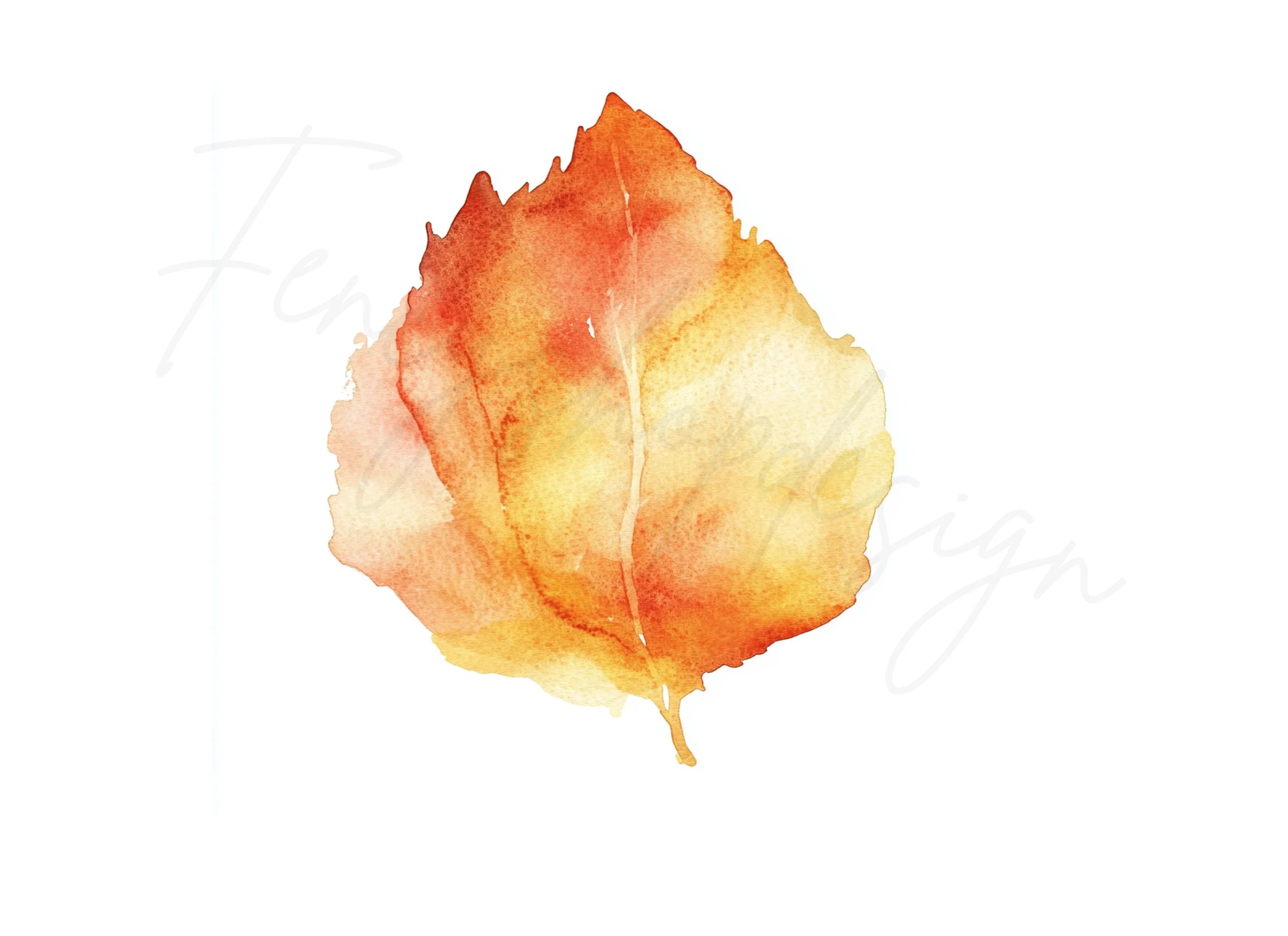Autumn Leaf Clipart Bundle