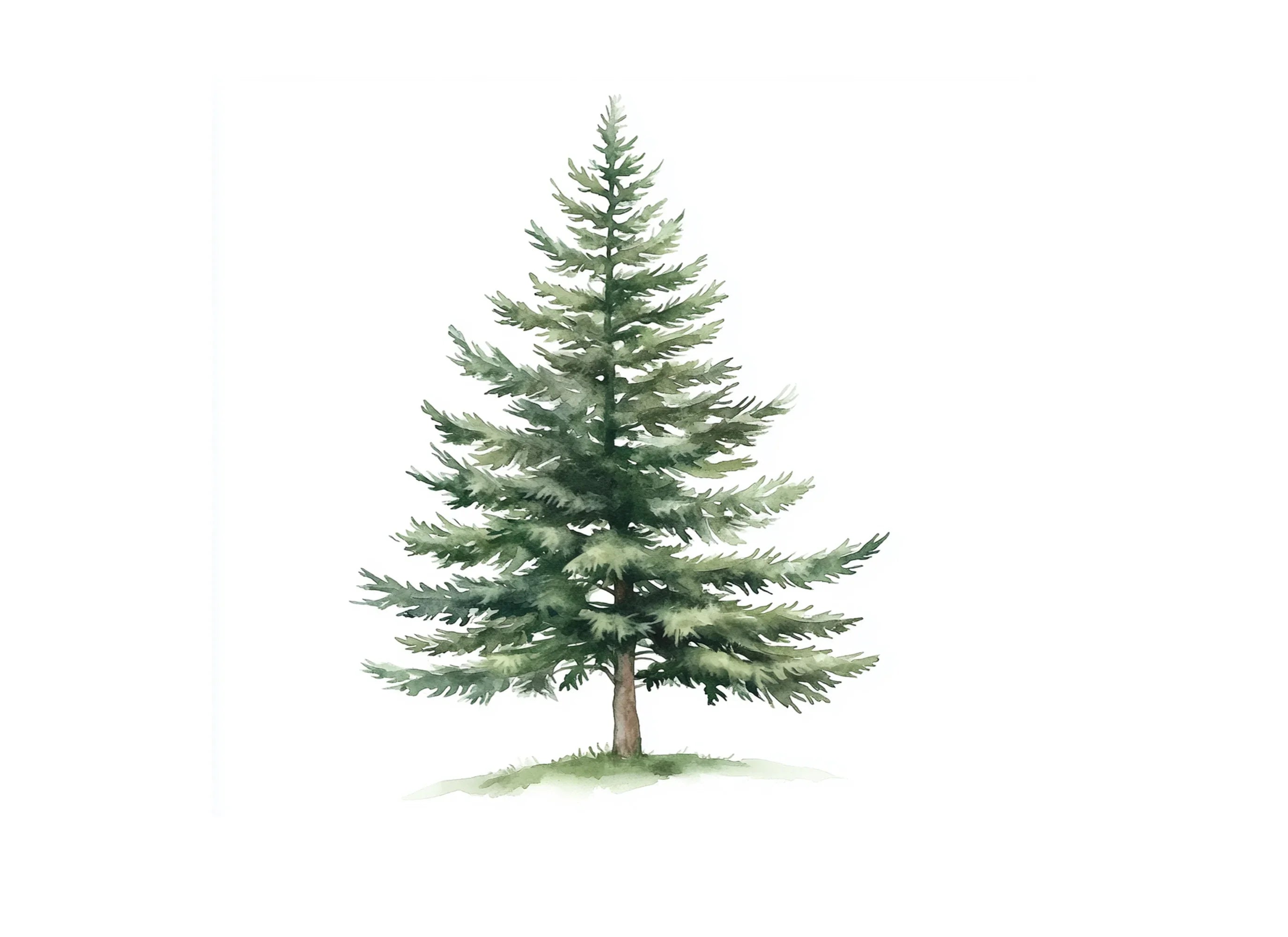 Pine Tree Clipart Bundle