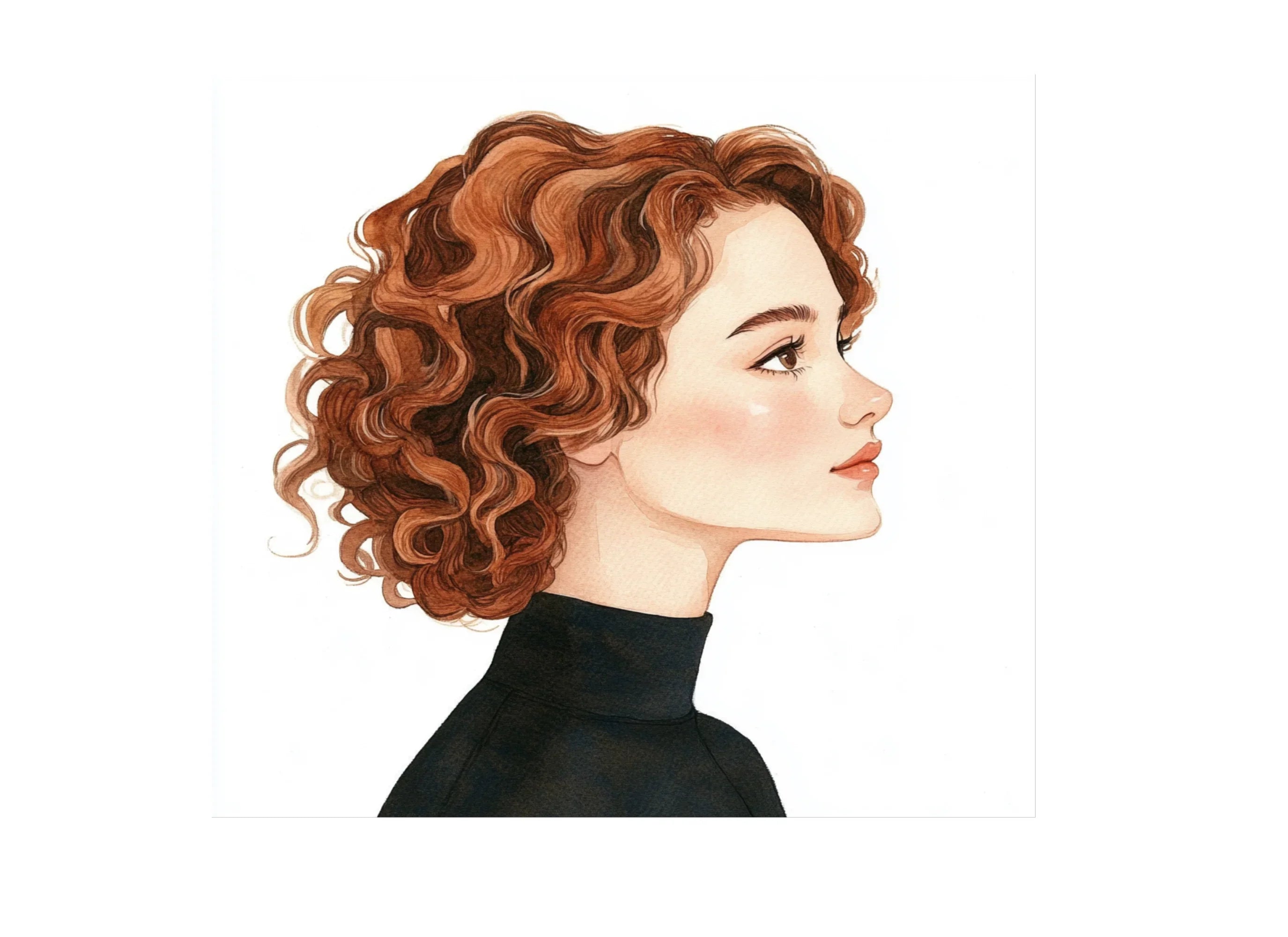 Beautiful Women Portraits Clipart Bundle