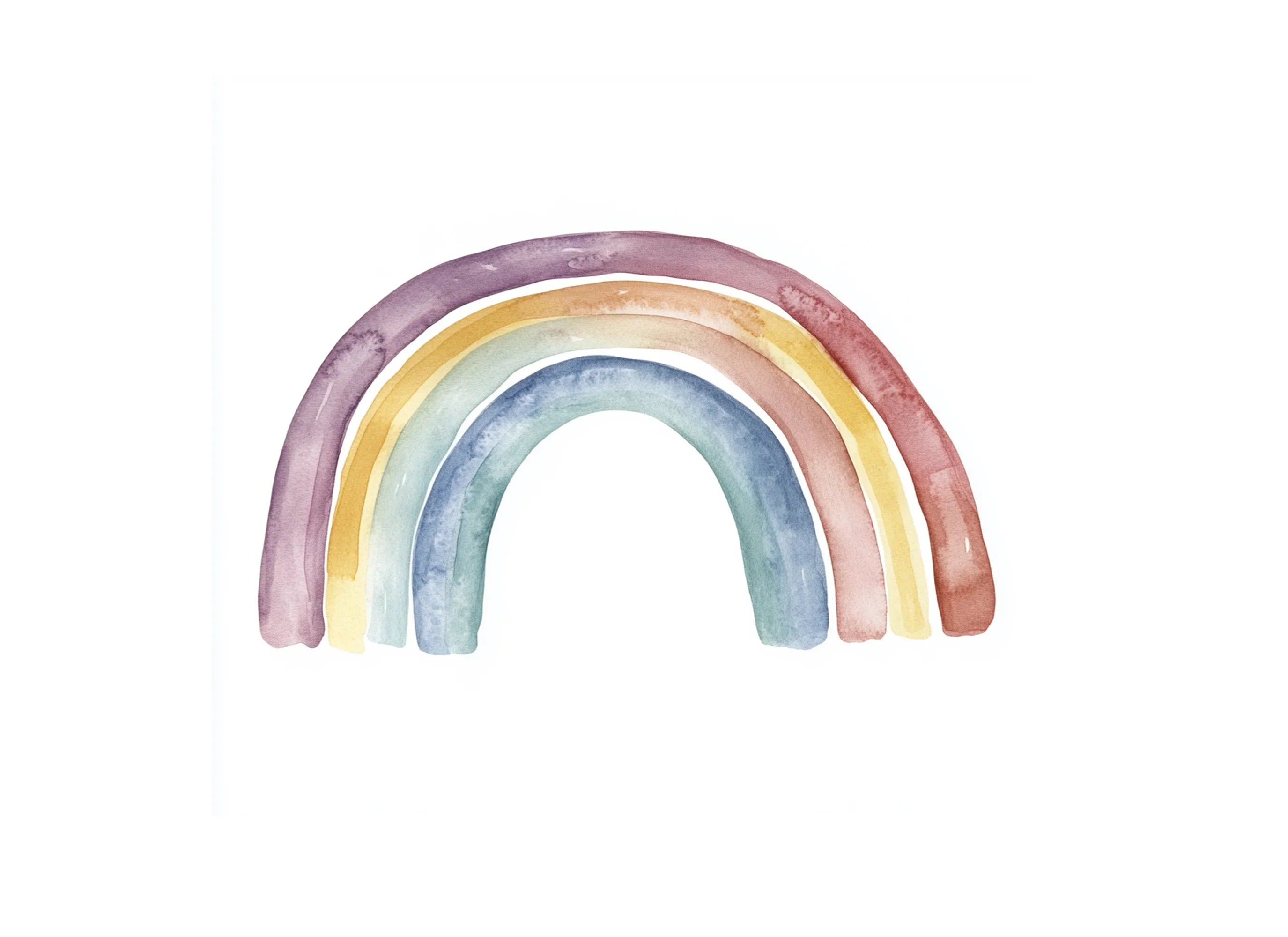 Boho Rainbow Clipart Bundle