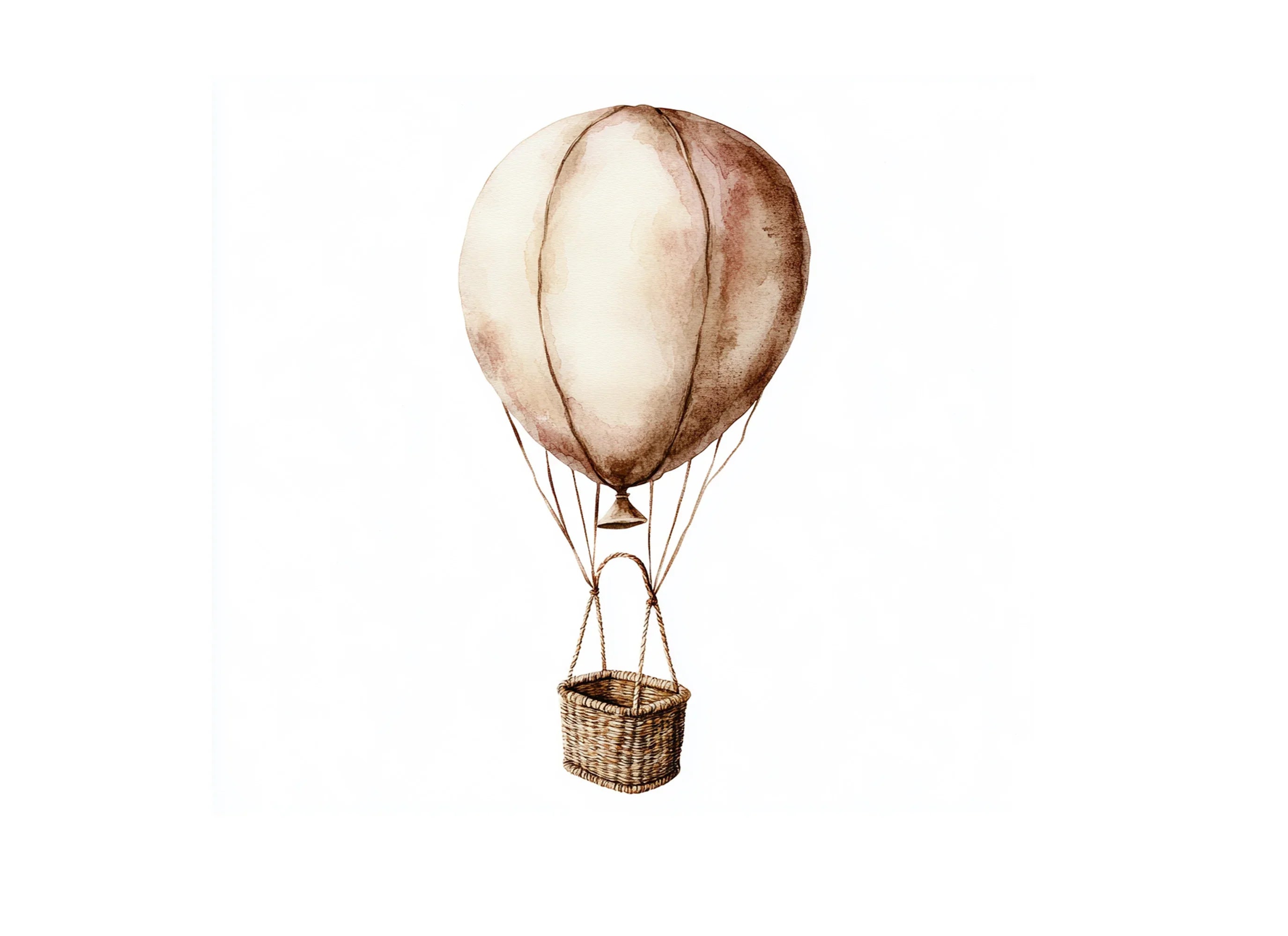 Hot Air Balloon Clipart Bundle