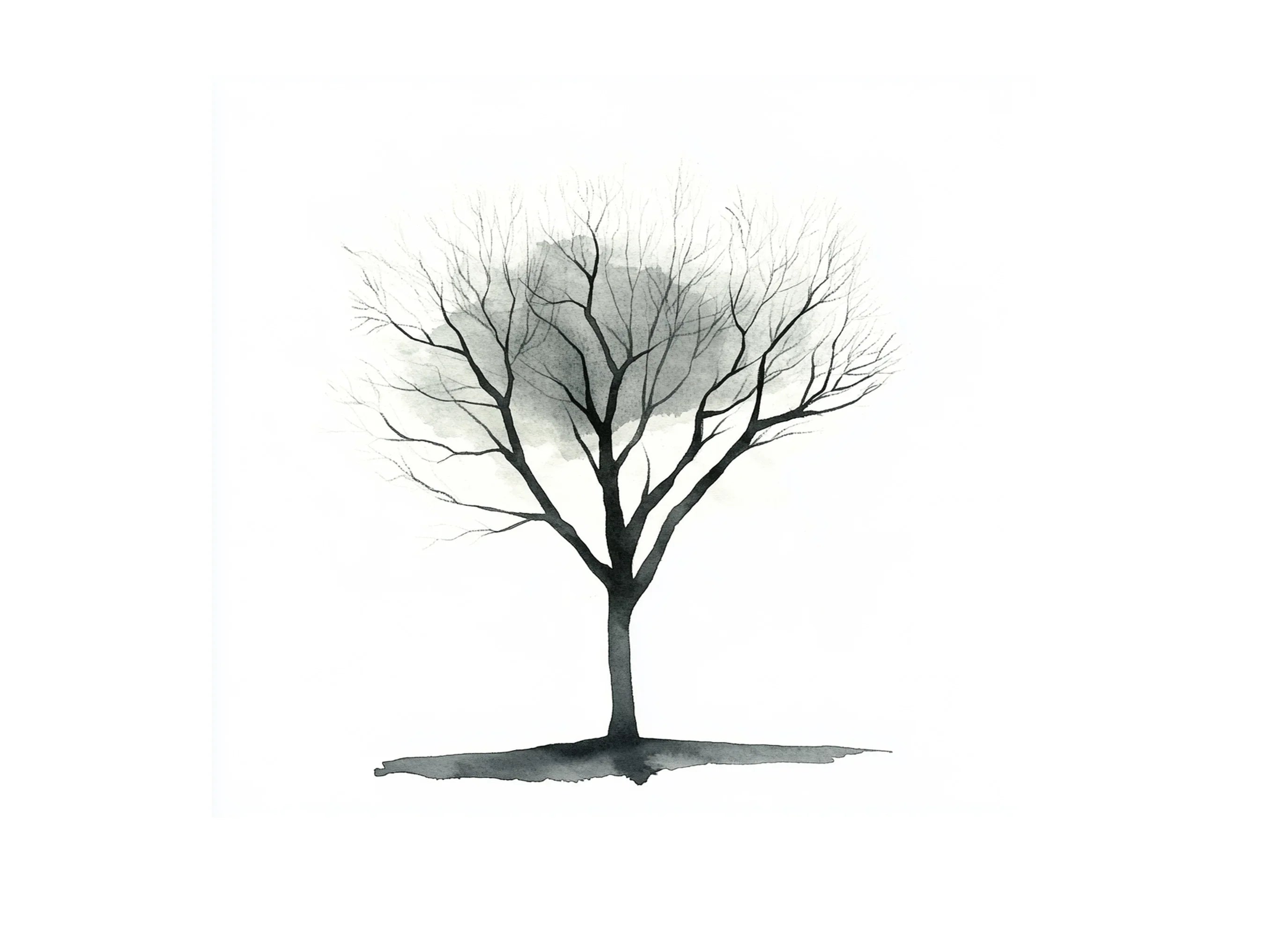 Monochrome Tree Clipart Bundle