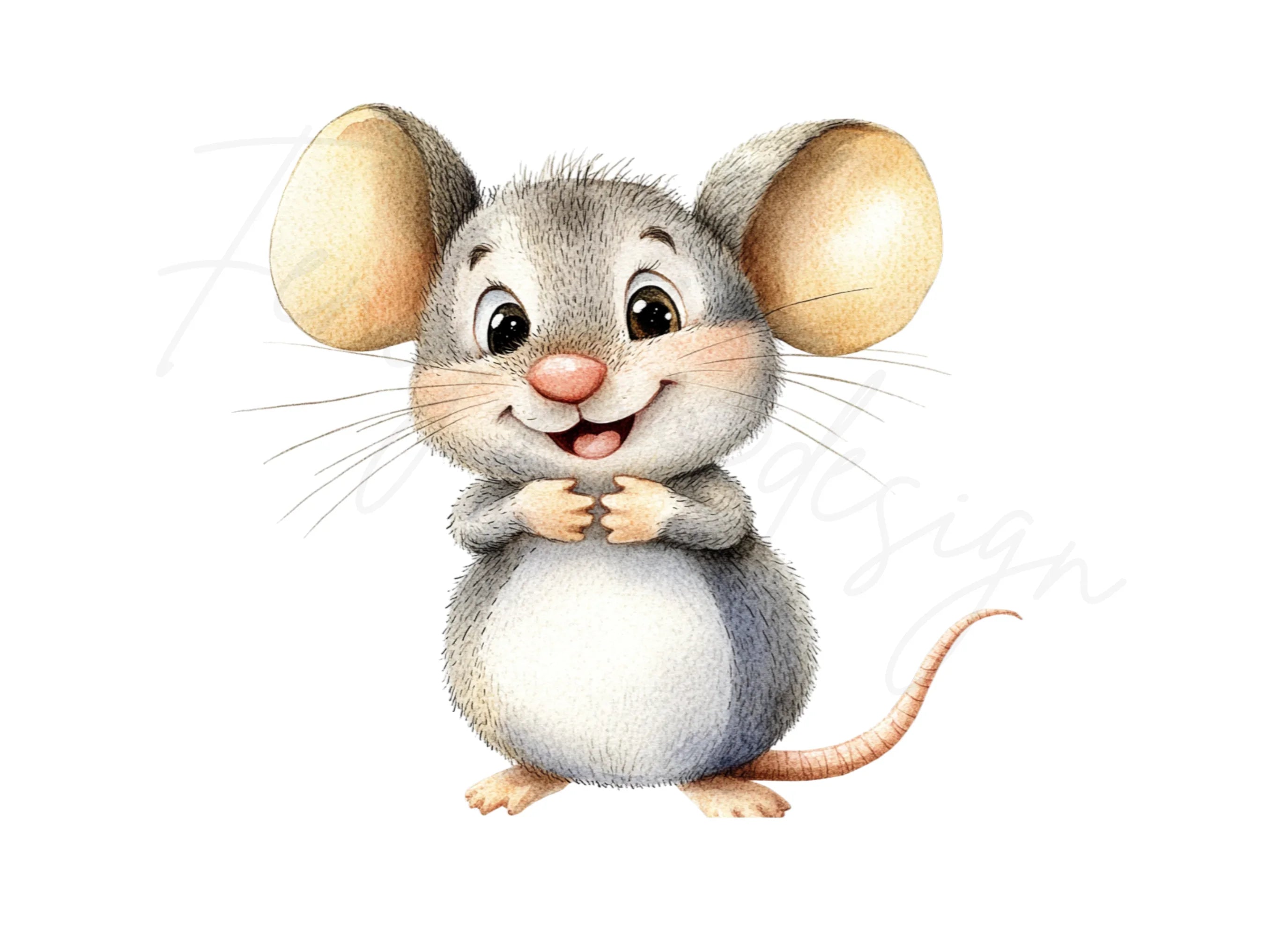 Cute Mouse Clipart Bundle