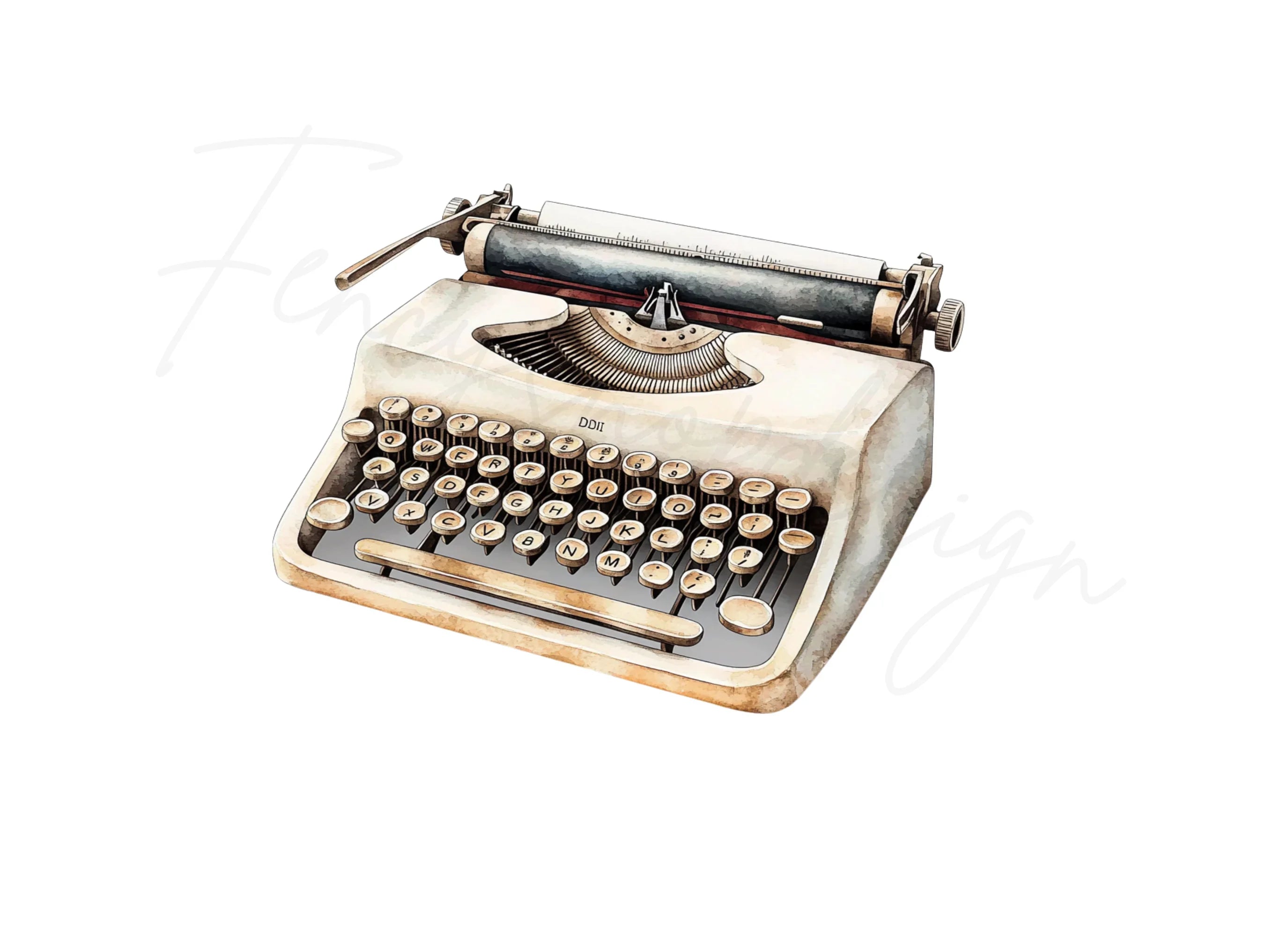 Typewriter Clipart Bundle