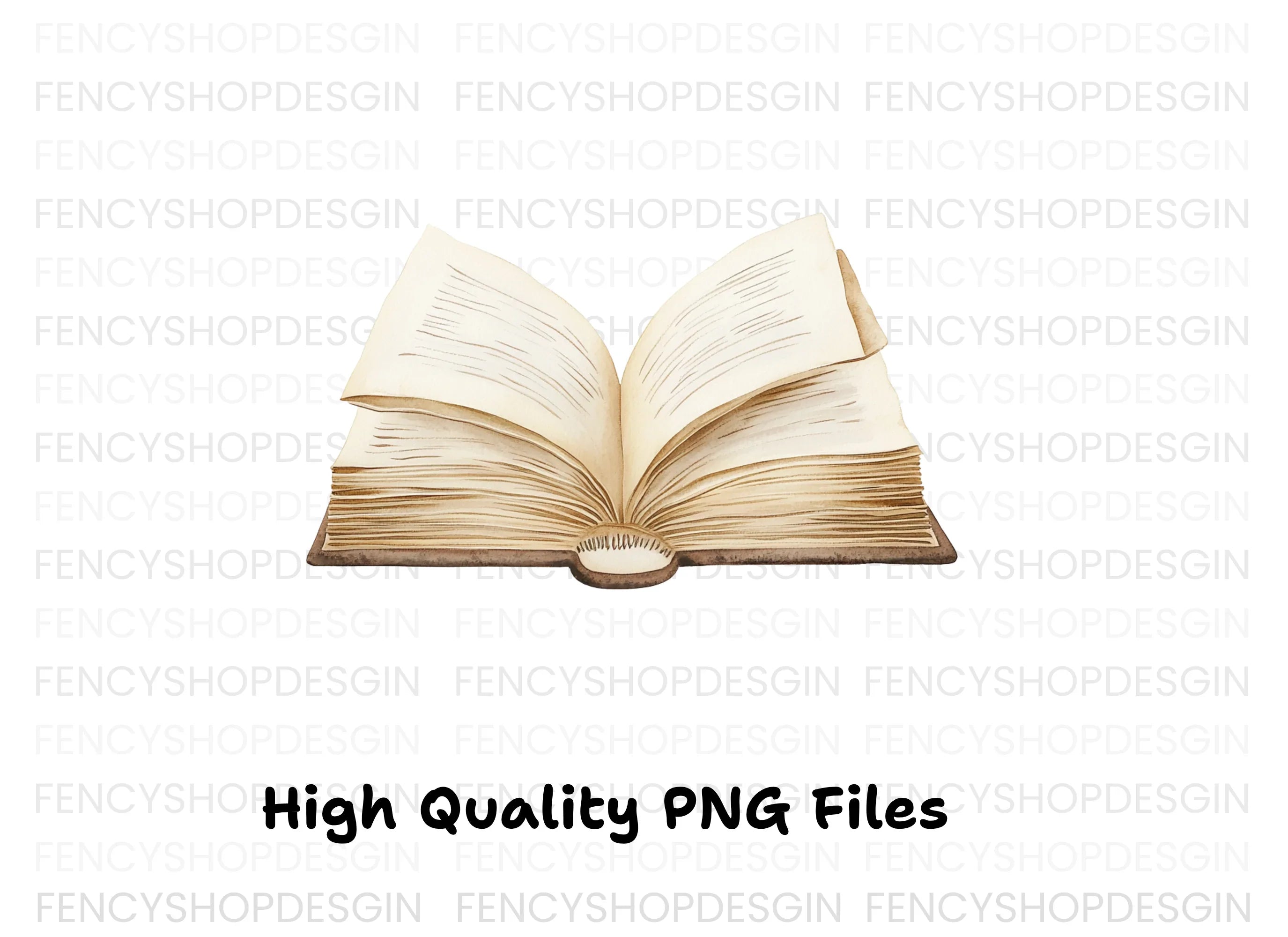 Open Books Clipart Bundle