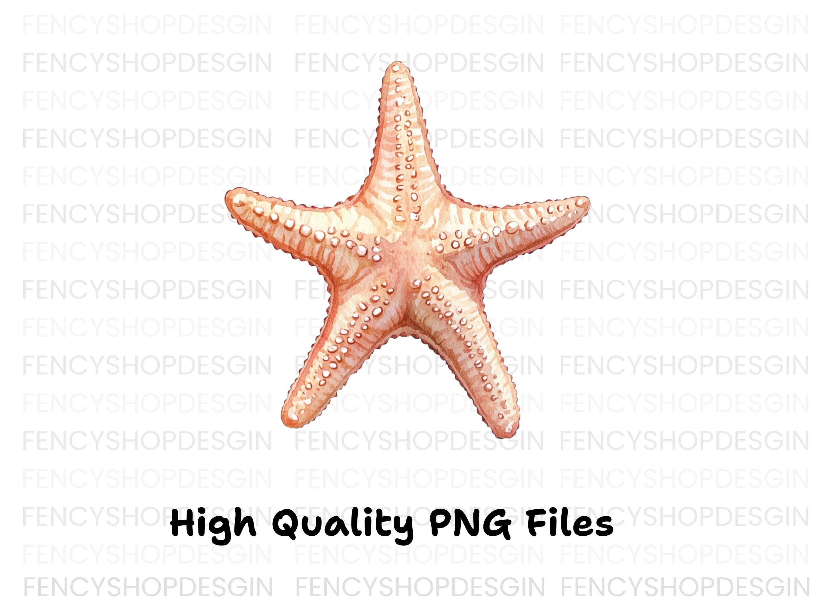 Starfish Clipart Bundle