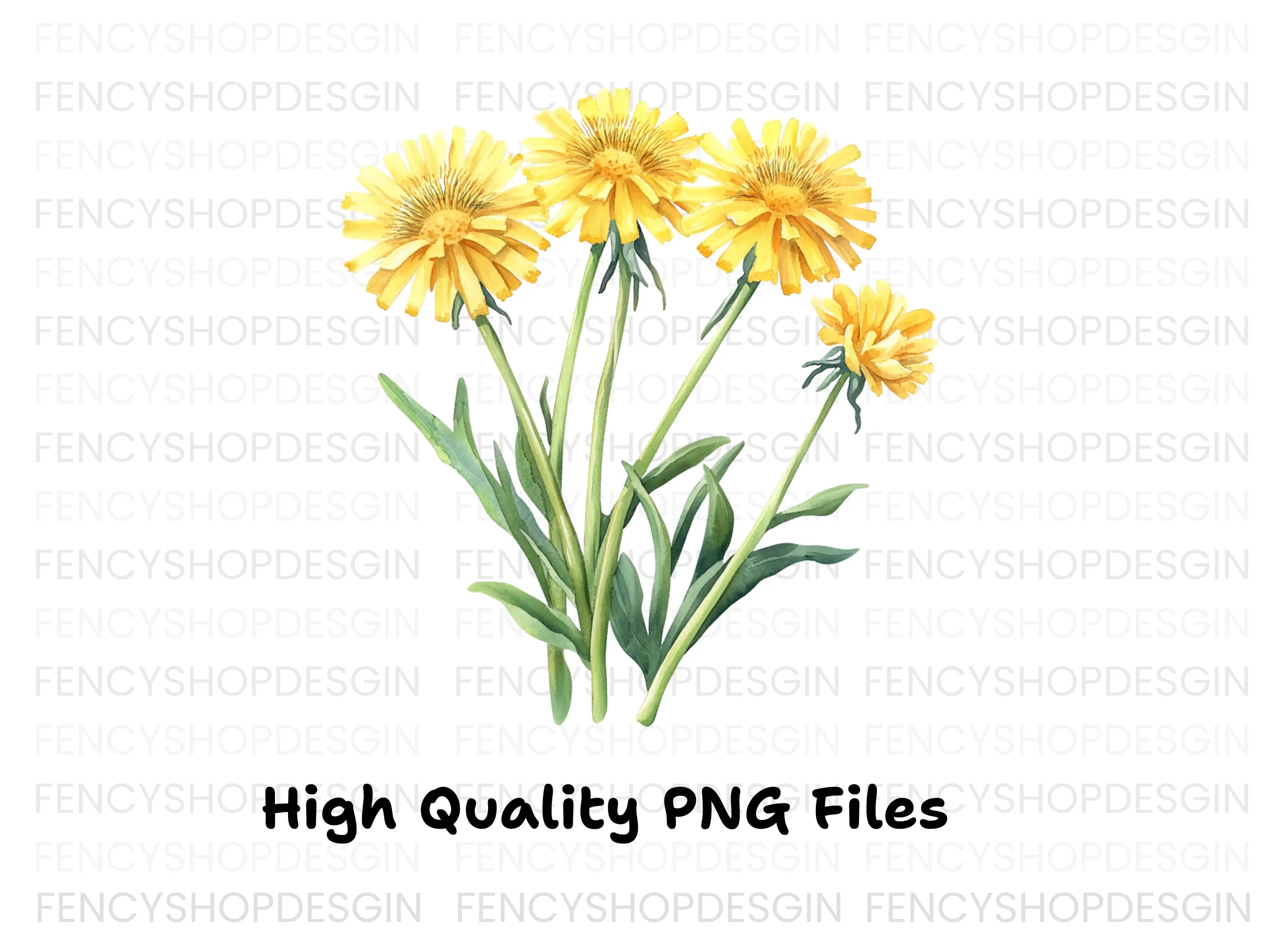 Dandelion Clipart Bundle