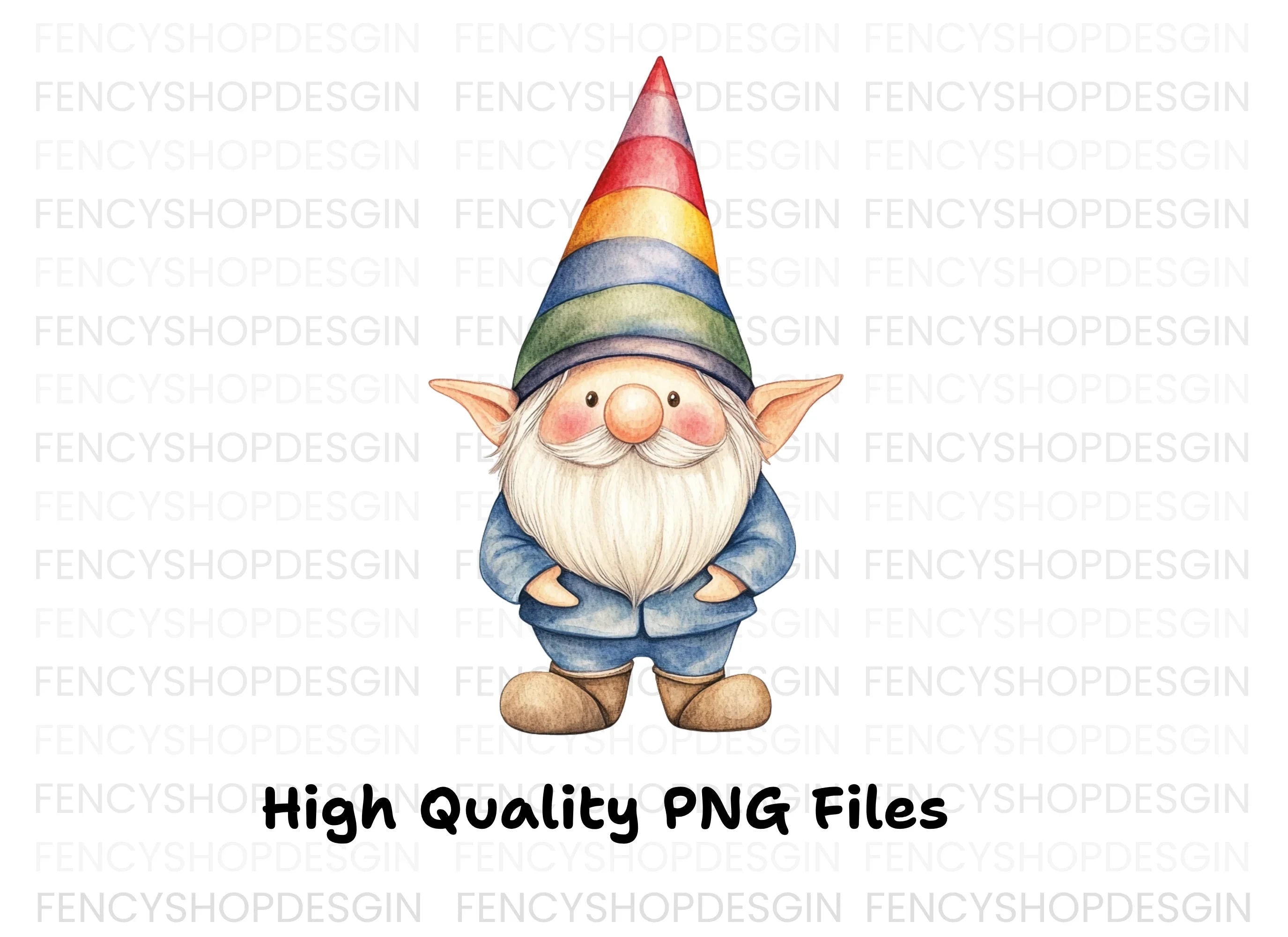 Gnomes Clipart Bundle
