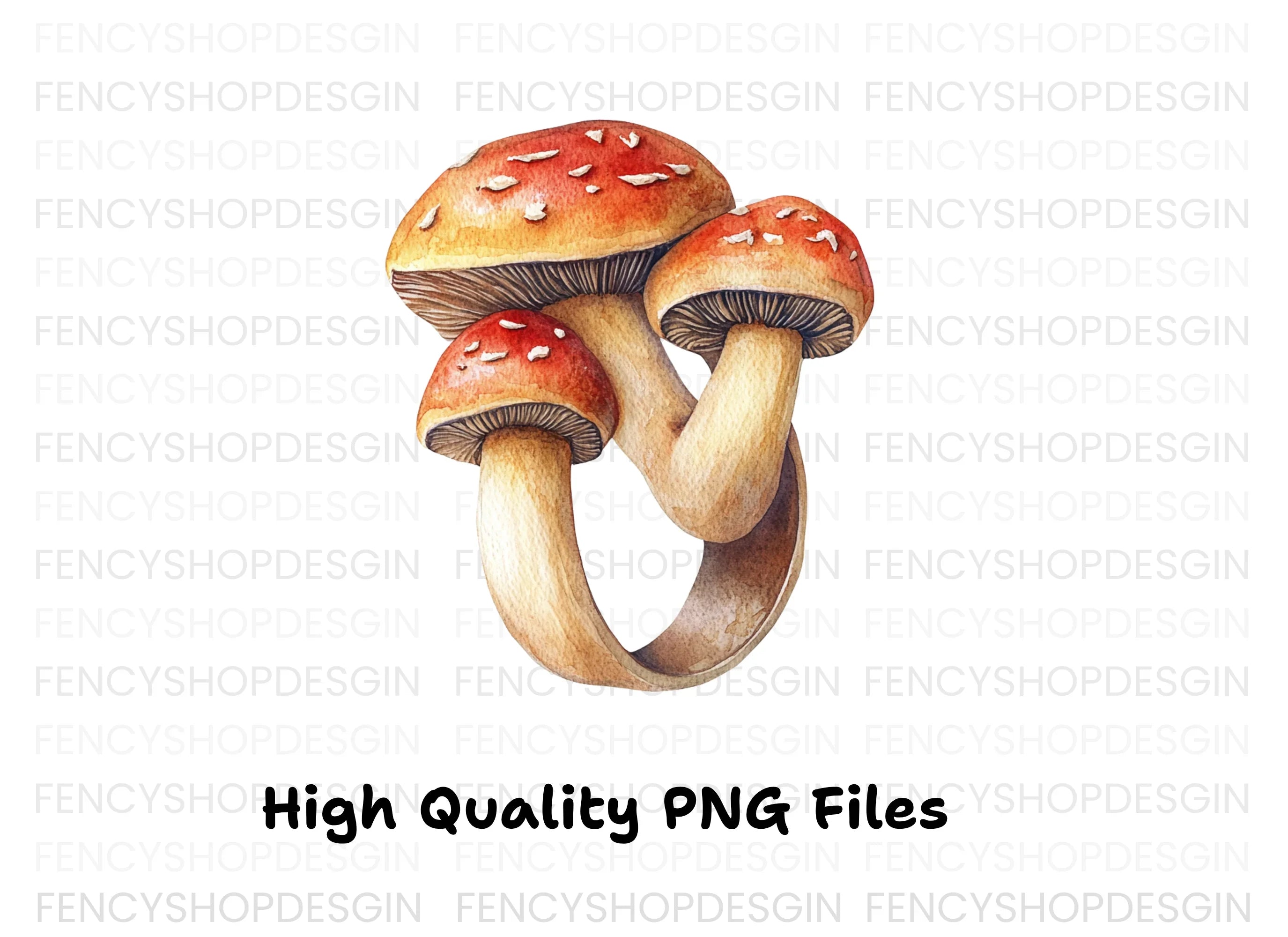 Mushroom Clipart Bundle