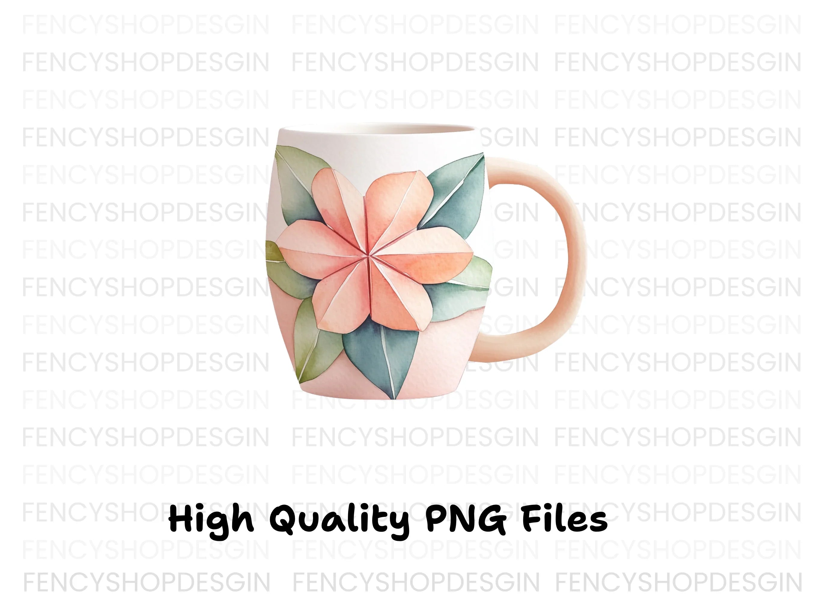Elegant Origami Flower Clipart Bundle