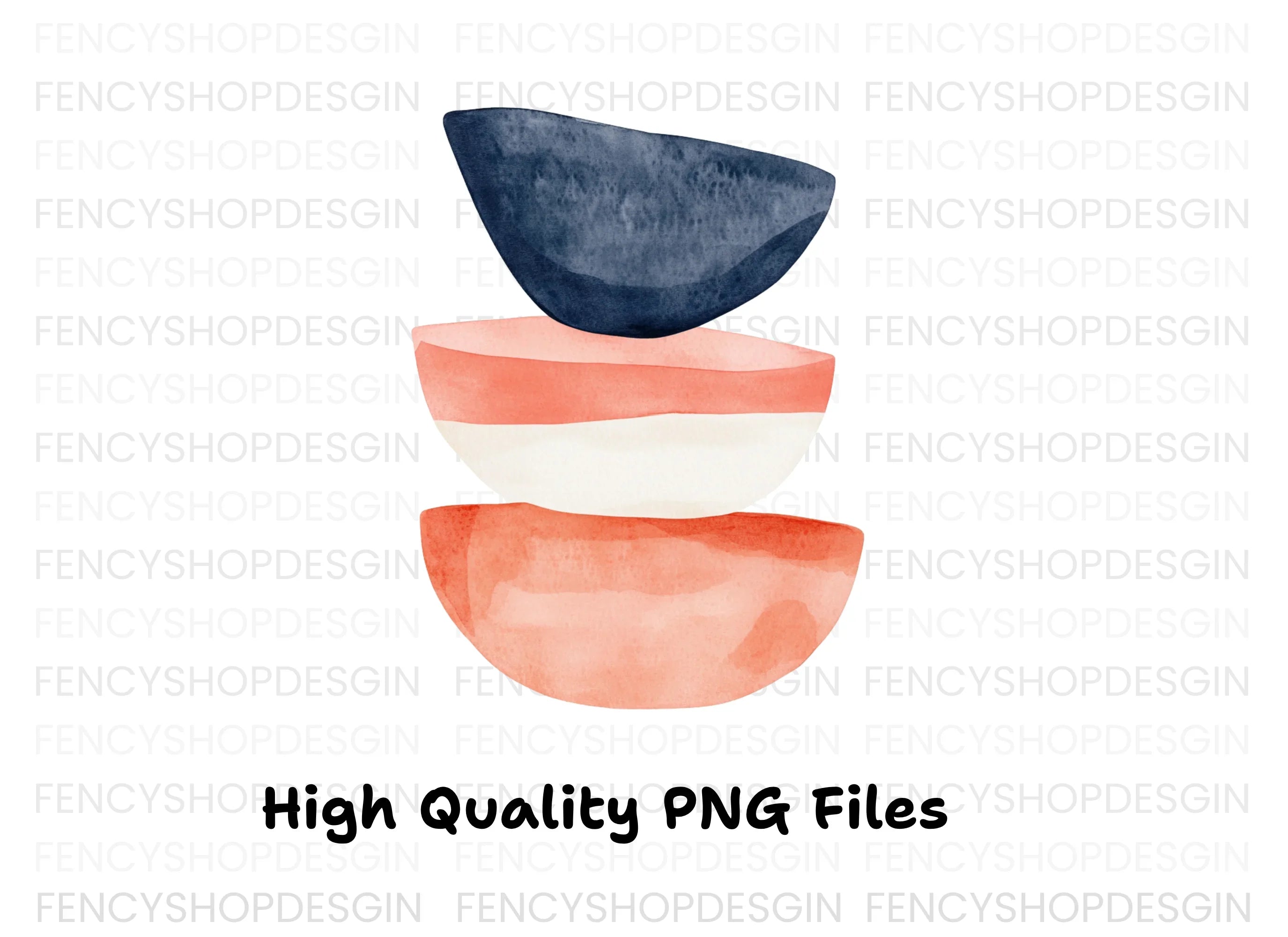 Abstract Shapes Clipart Bundle