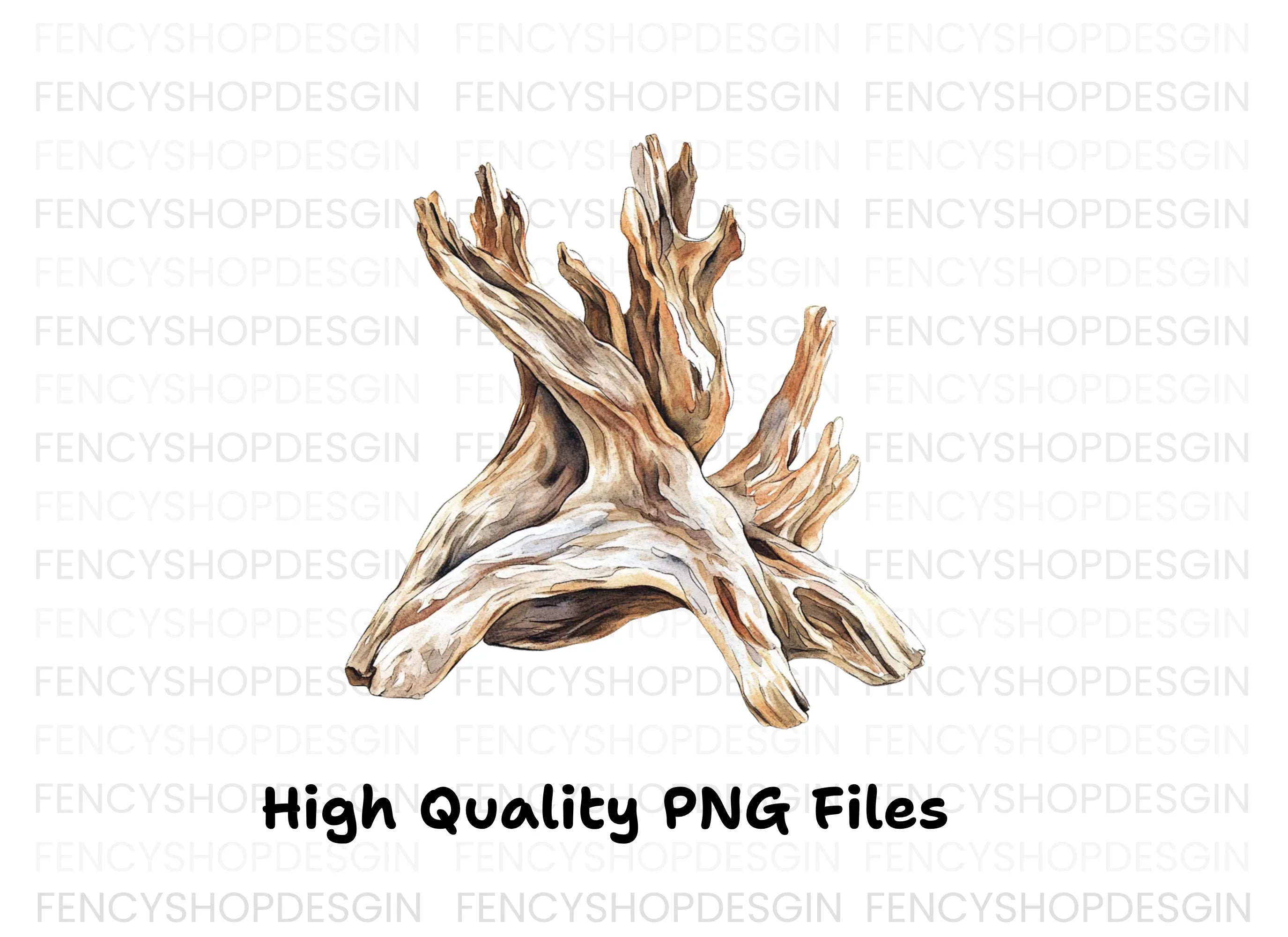 Driftwood Clipart Bundle