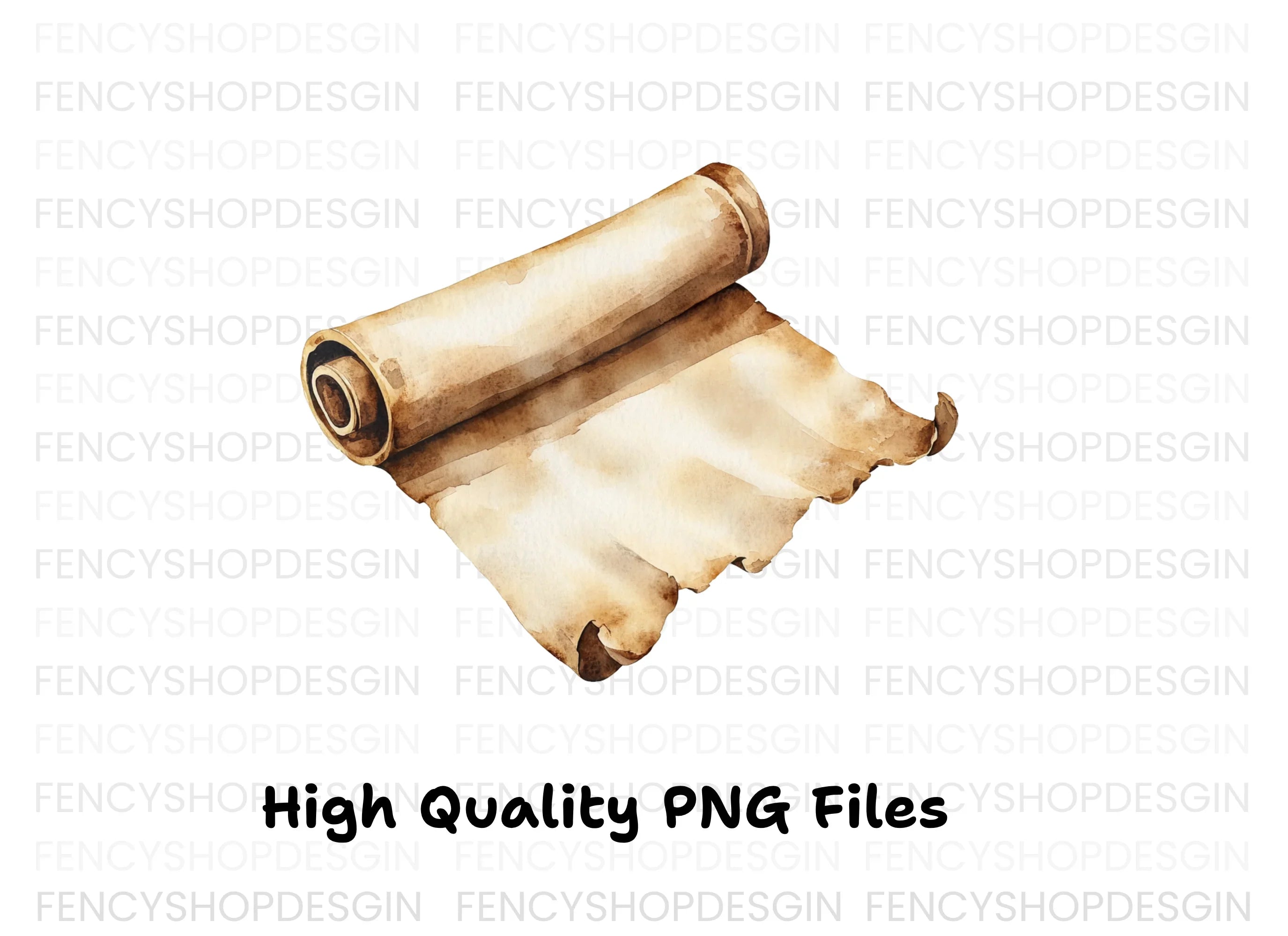Vintage Scroll Clipart Bundle