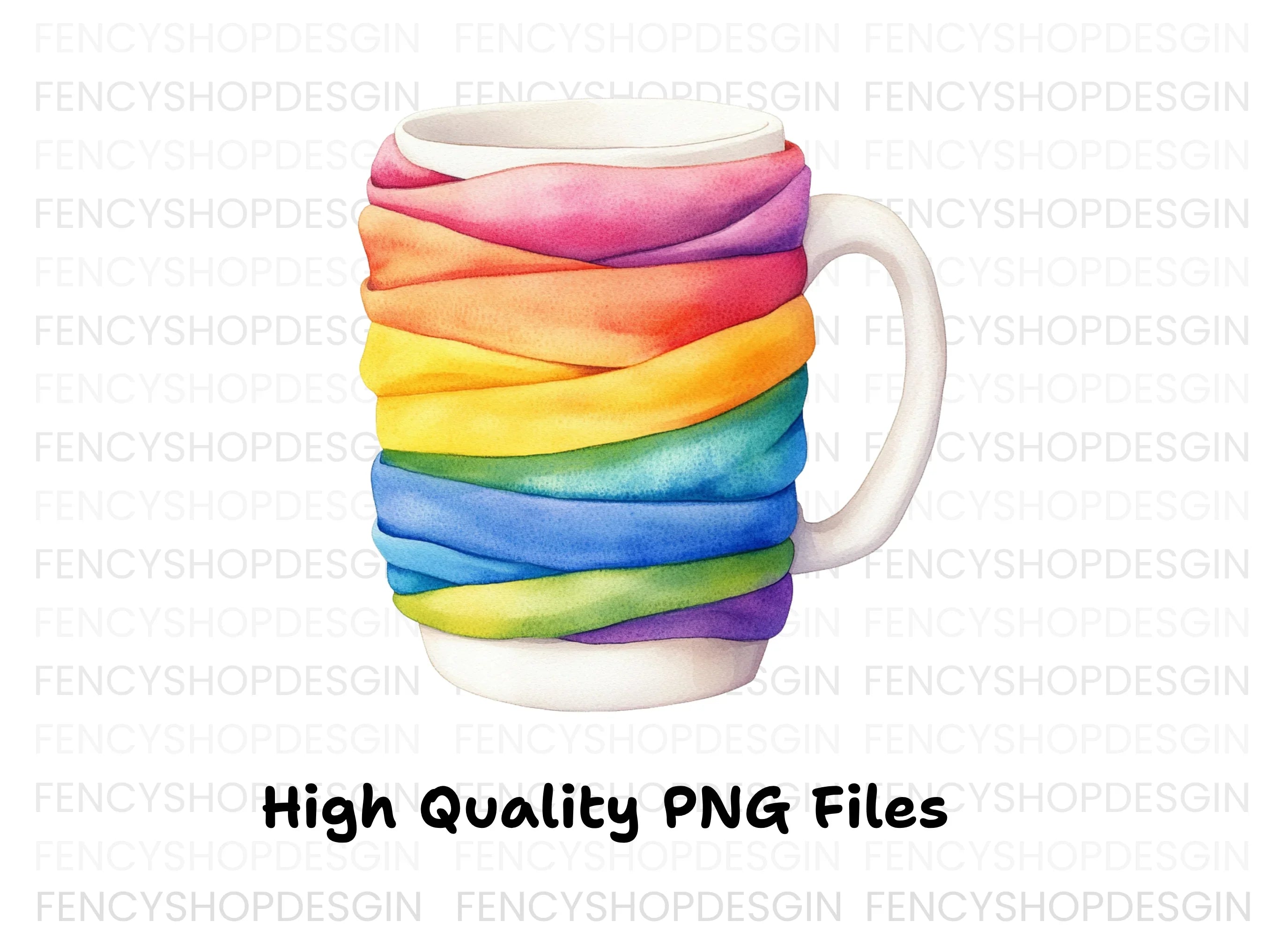 Rainbow Clipart Bundle