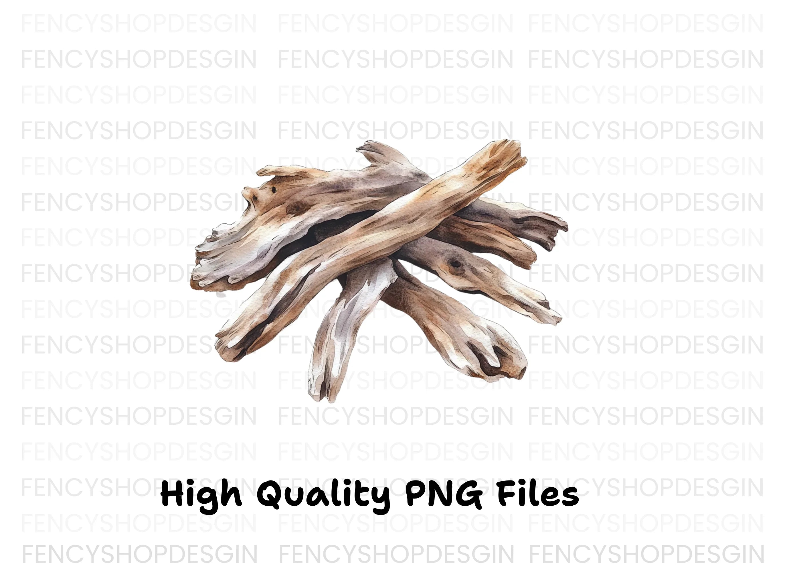Driftwood Clipart Bundle