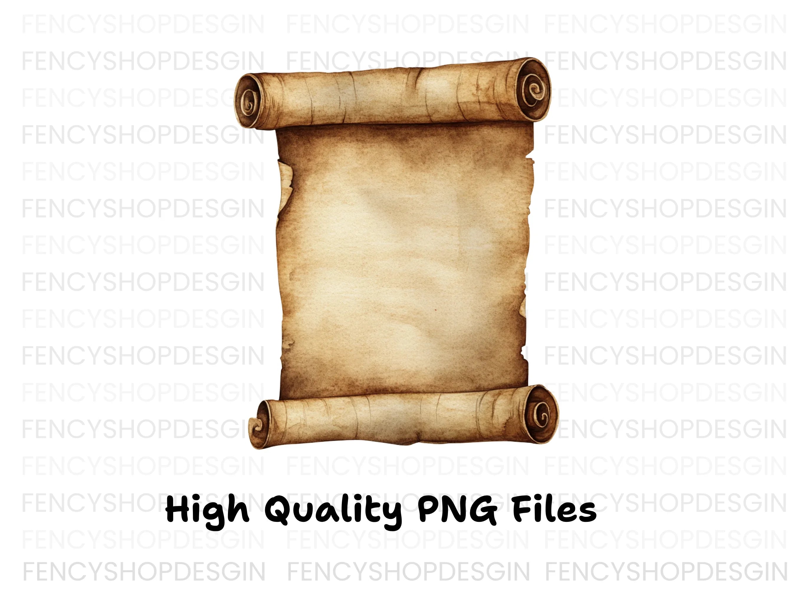Vintage Scroll Clipart Bundle