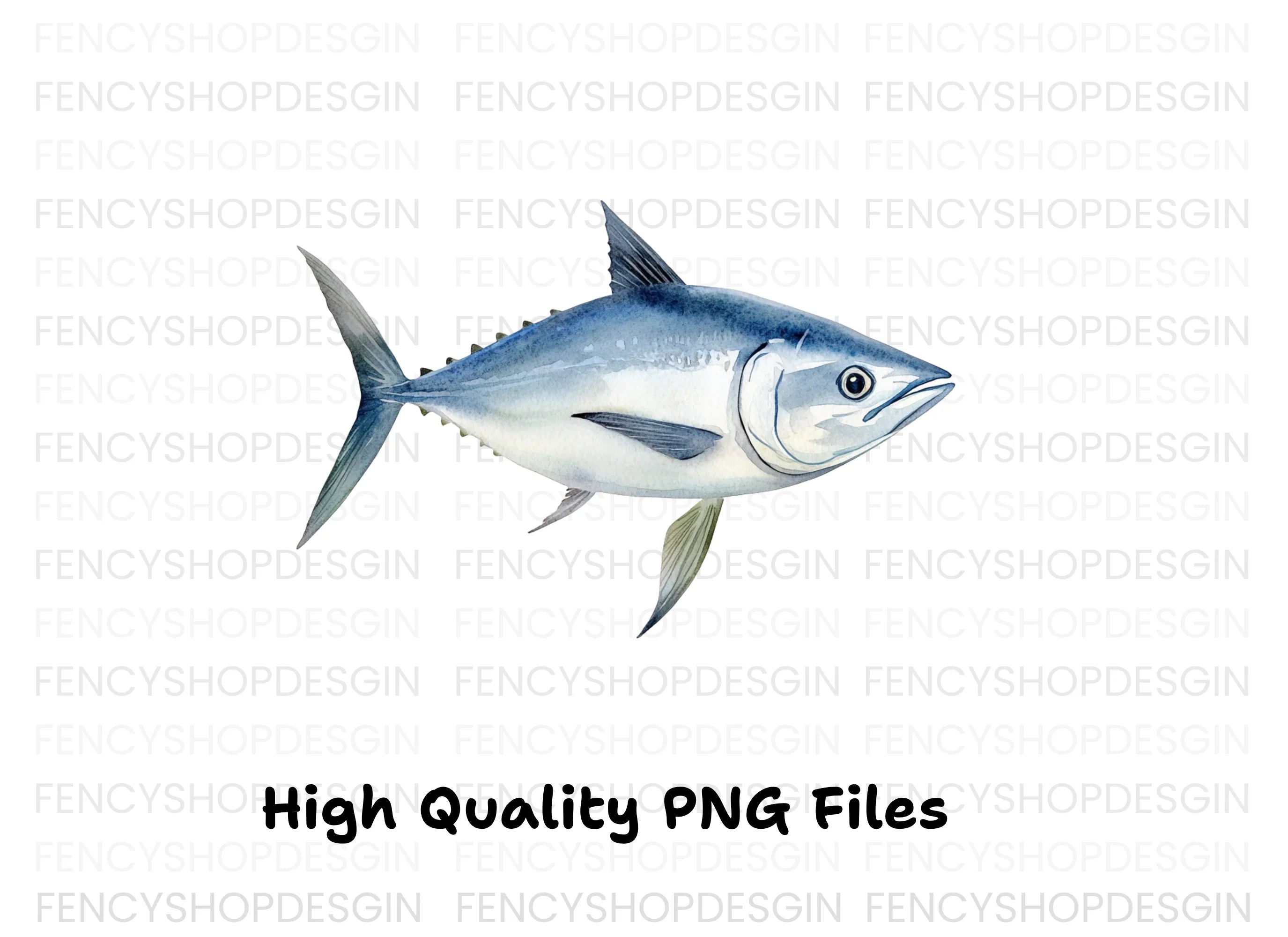Tuna Fish Clipart Bundle