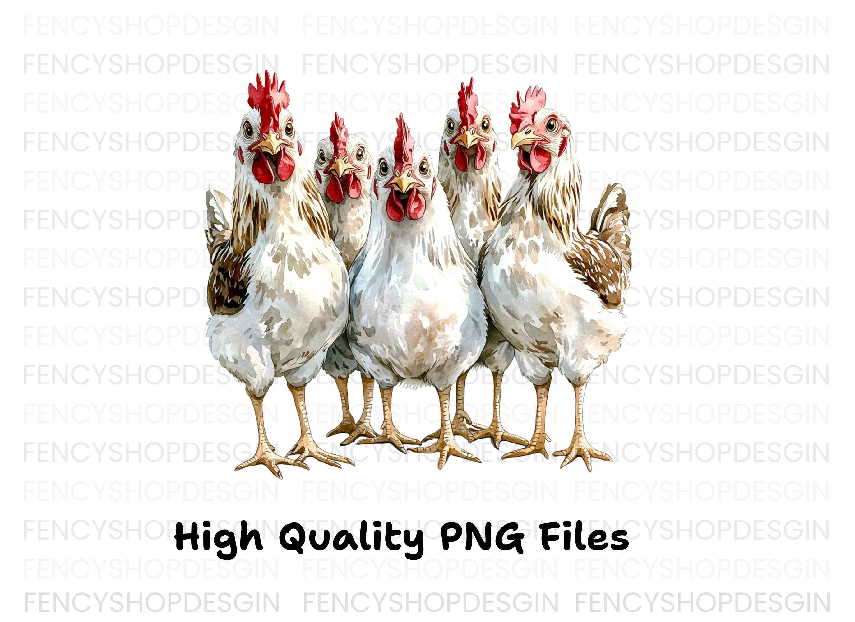 Chicken Clipart Bundle