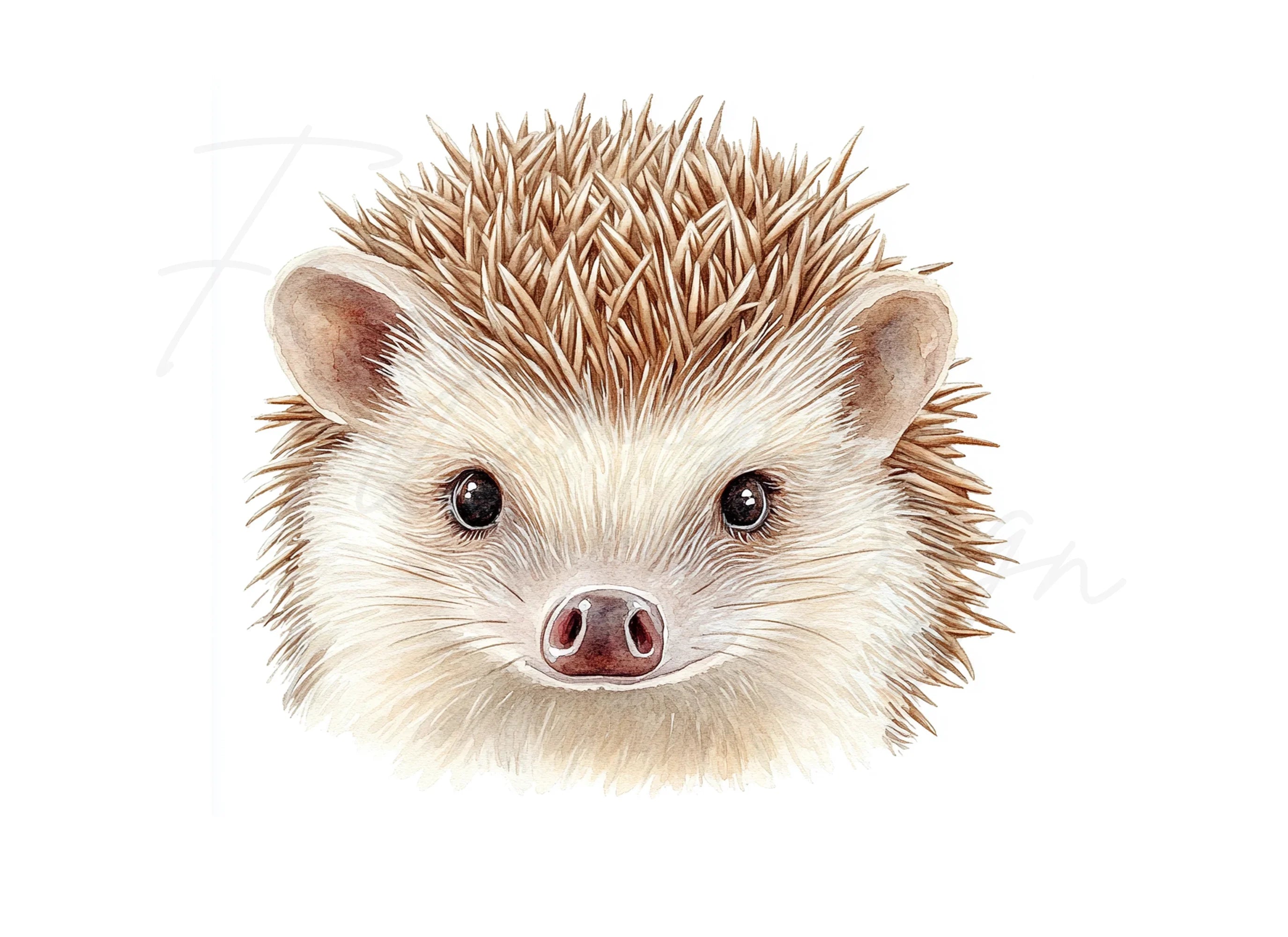 Cute Hedgehog Clipart Bundle