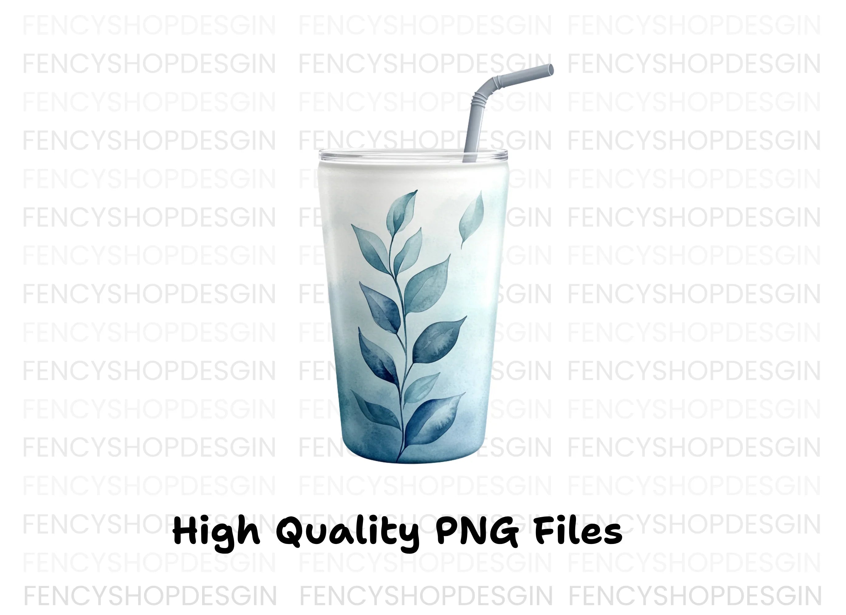 Leaf Tumbler Clipart Bundle