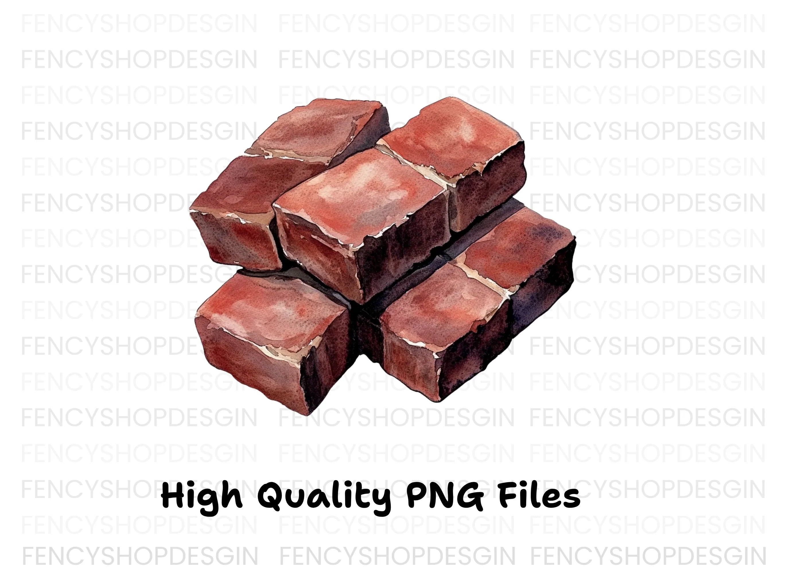 Brick Stacks Clipart Bundle