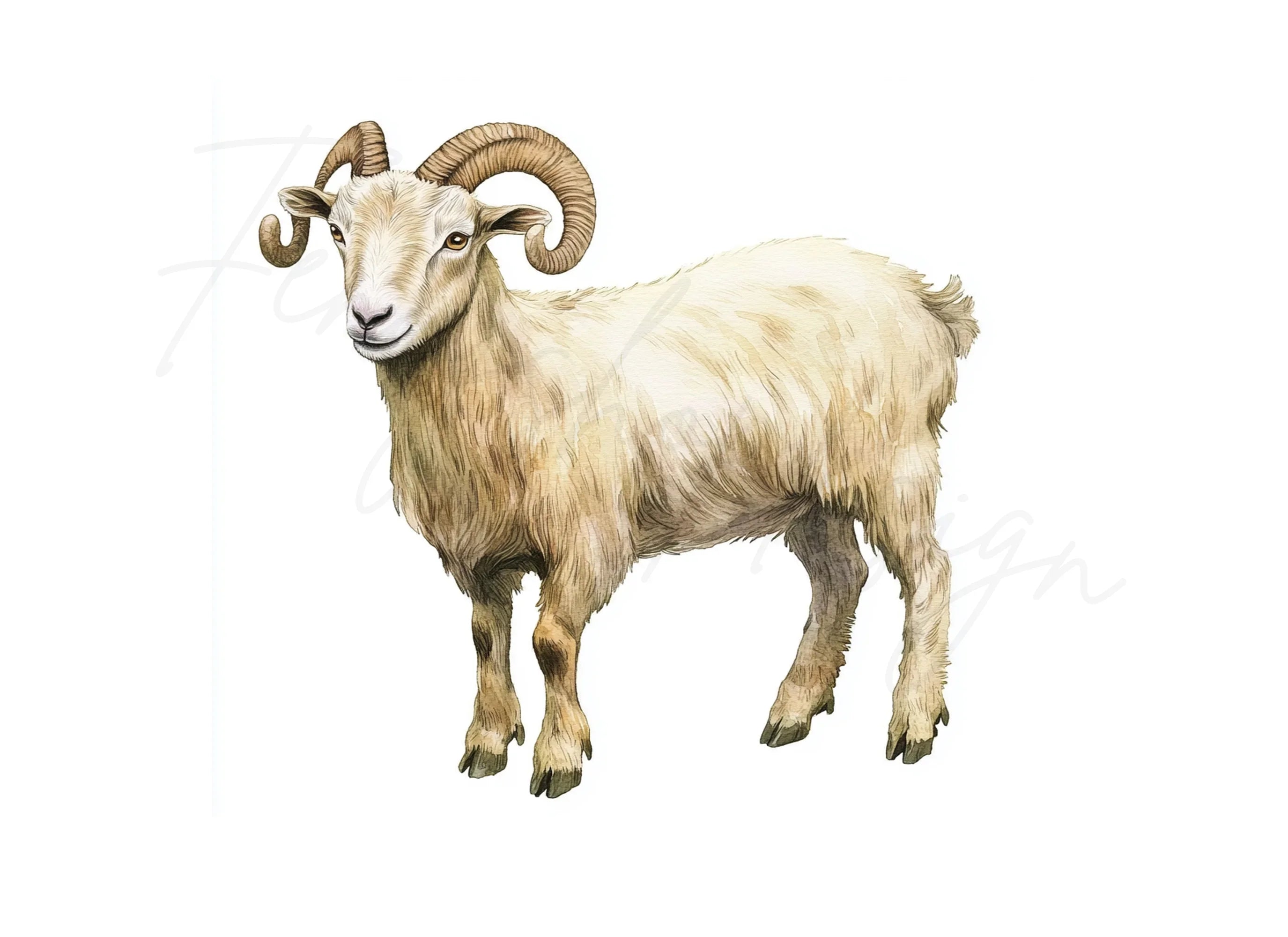 Bighorn Sheep Clipart Bundle