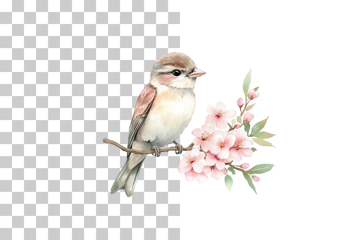 Cute Animals and Spring Floral Clipart Bundle - CraftNest - Digital Crafting and Art