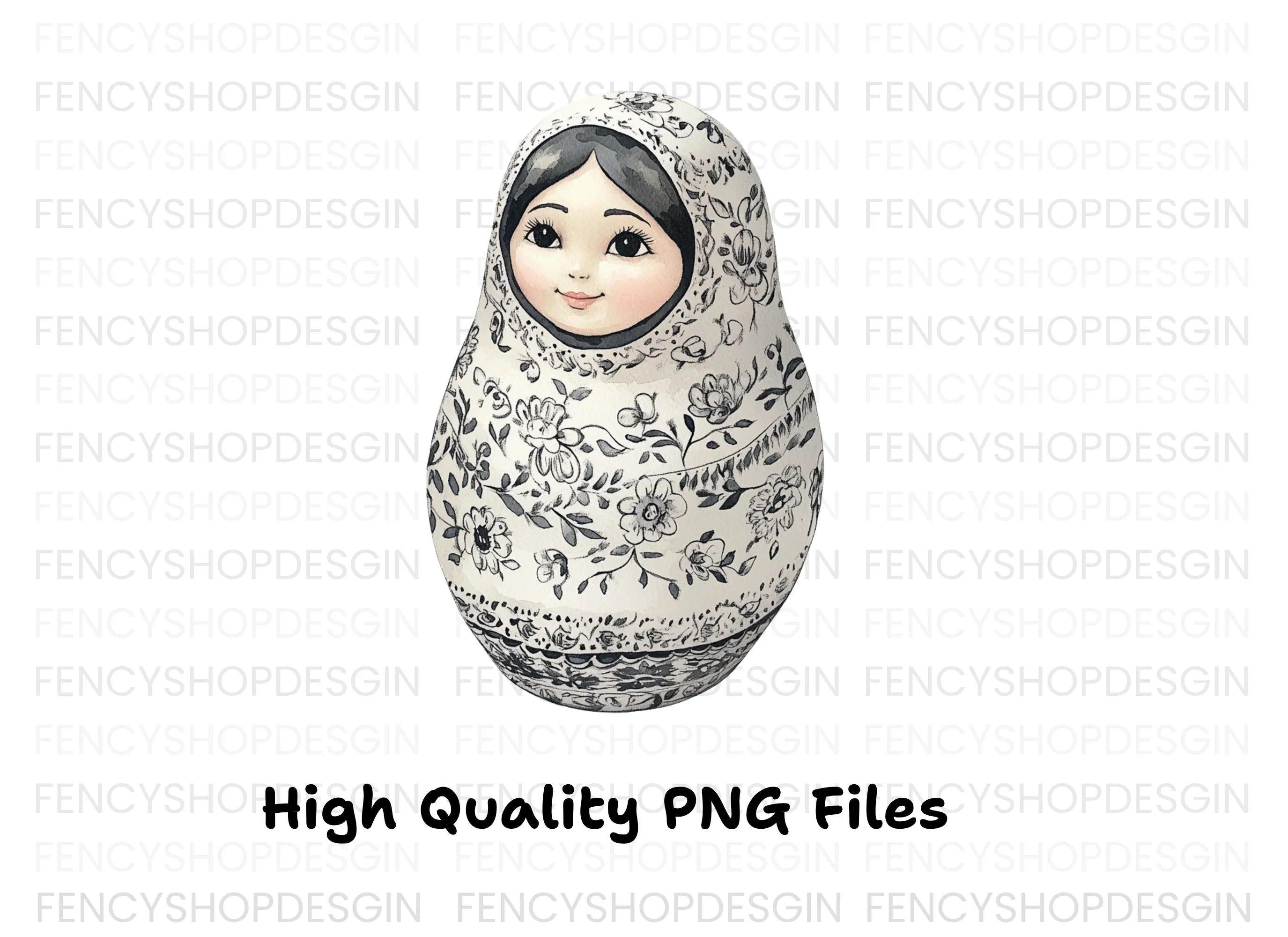 Matryoshka Doll Clipart Bundle