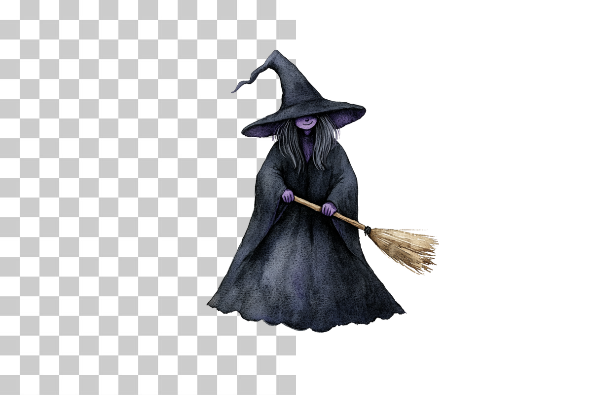 Wicked Halloween Witch Clipart Bundle