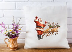 Santa and Reindeer Clipart Bundle - CraftNest - Digital Crafting and Art