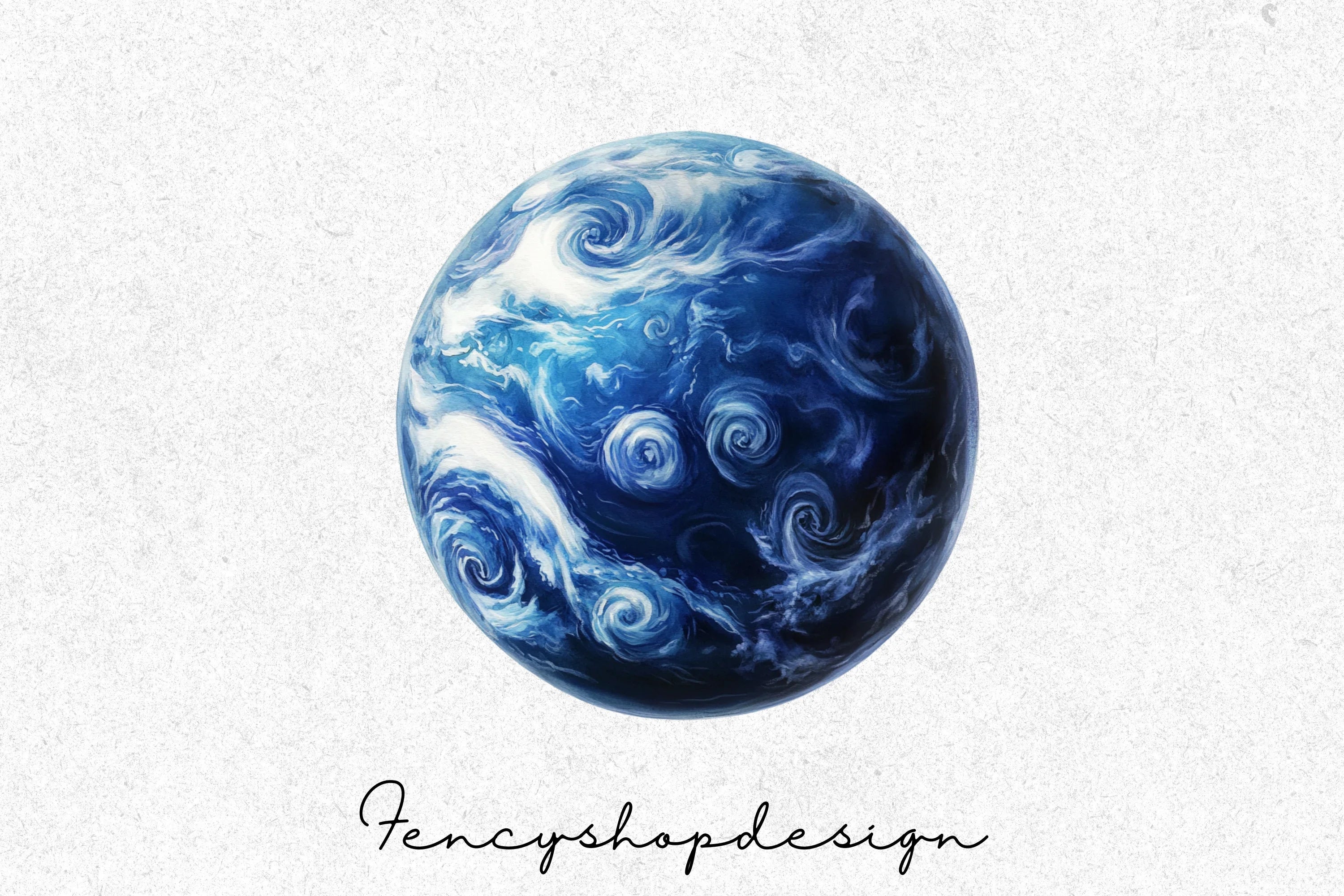 Solar System Planets Clipart Bundle