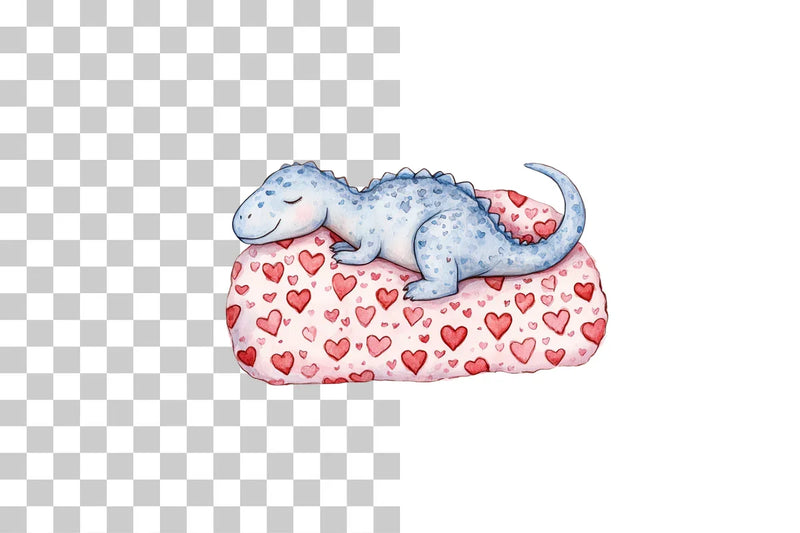 Cute Dino Valentine's Day Clipart Bundle - CraftNest - Digital Crafting and Art