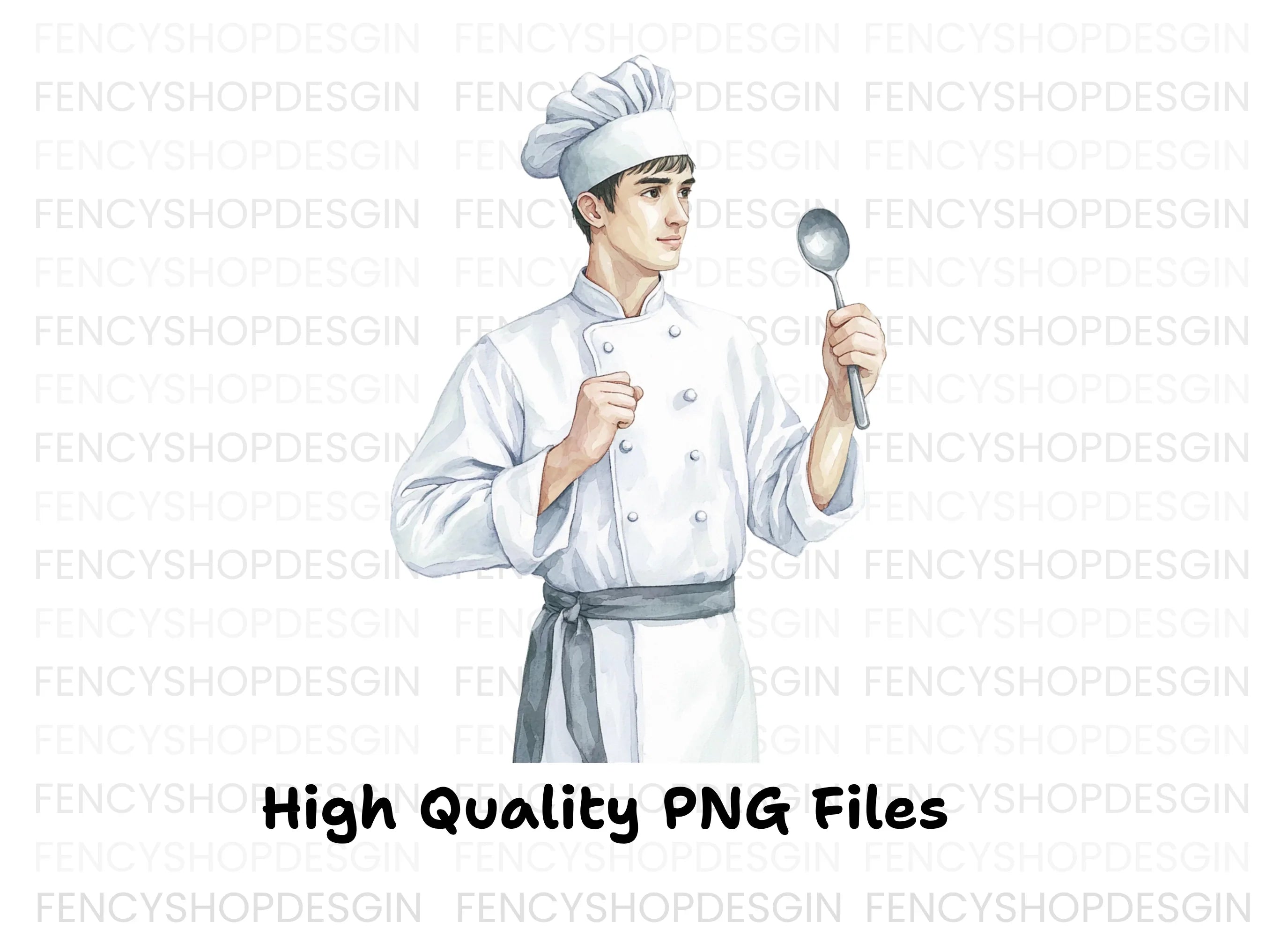 Diverse Chefs Clipart Bundle