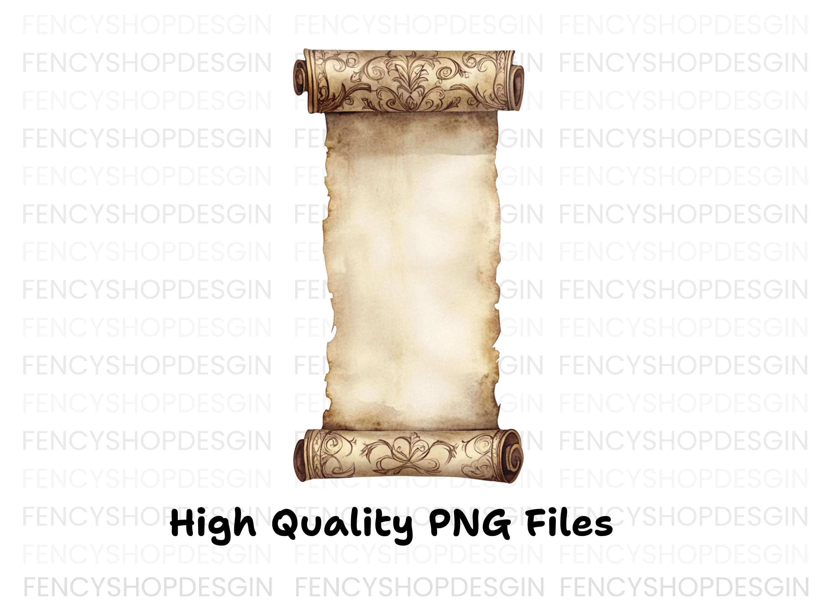 Ornate Scrolls Clipart Bundle