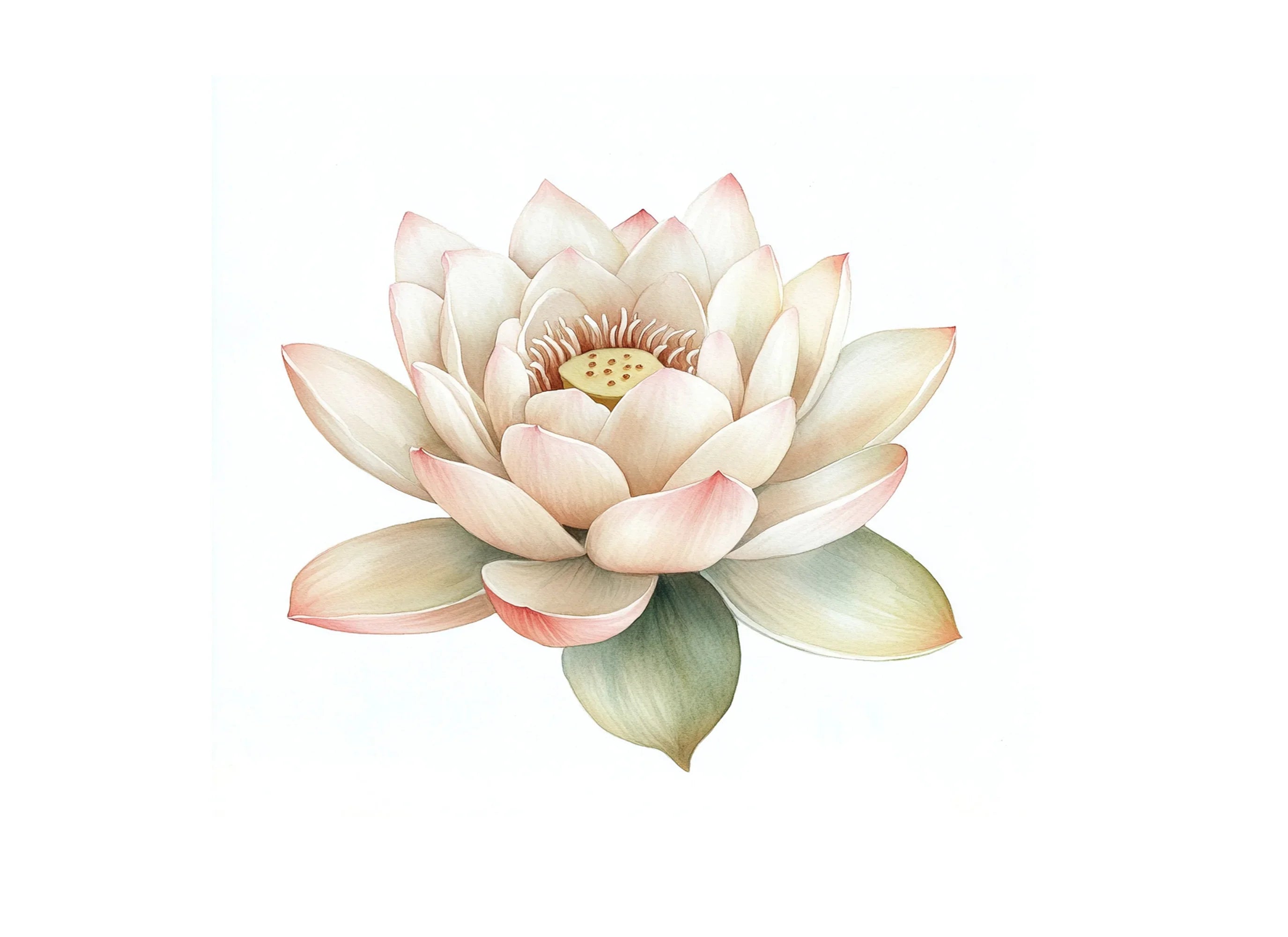 Graceful Water Lily Clipart Bundle