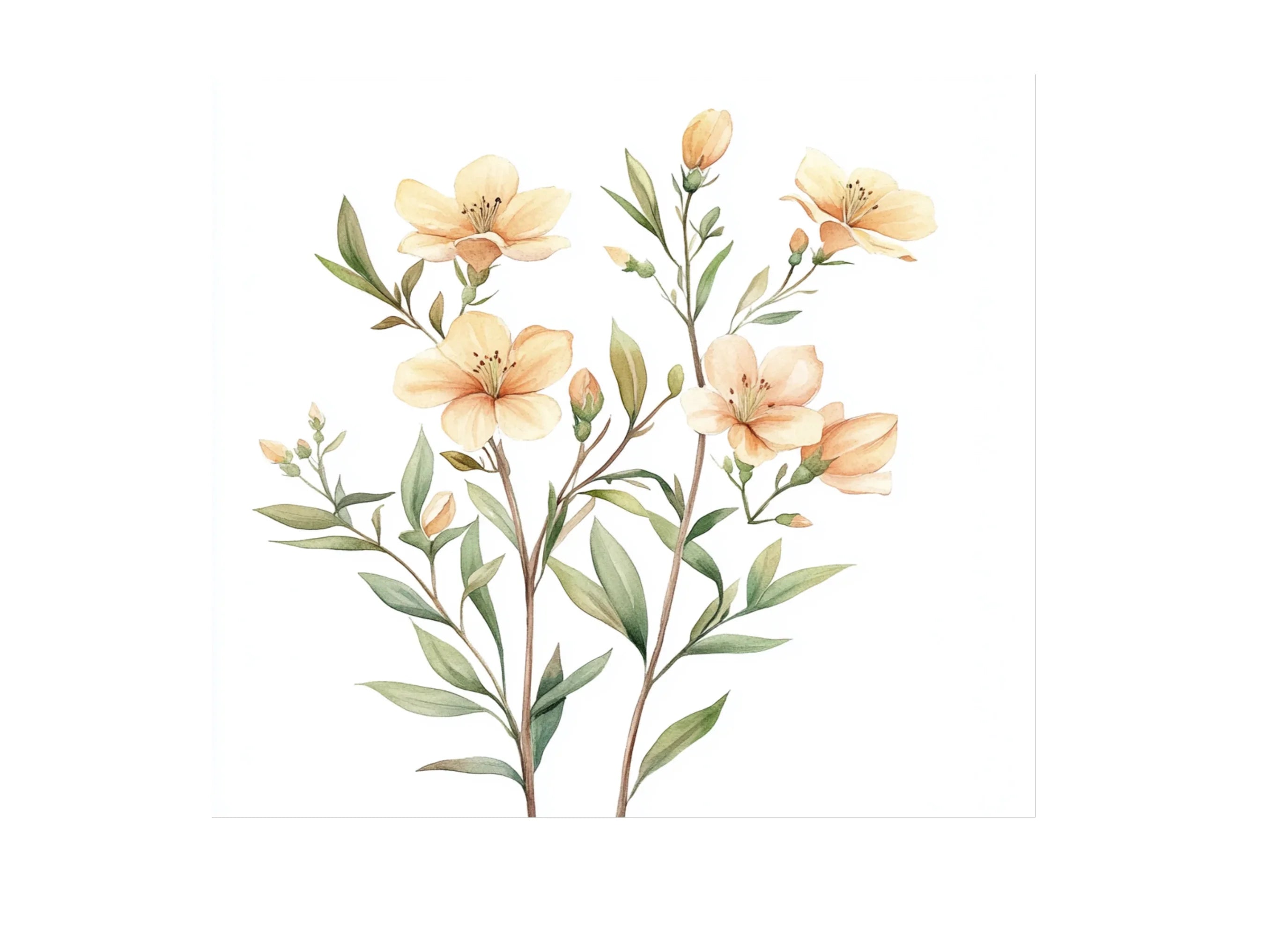 Elegant Floral Clipart Bundle