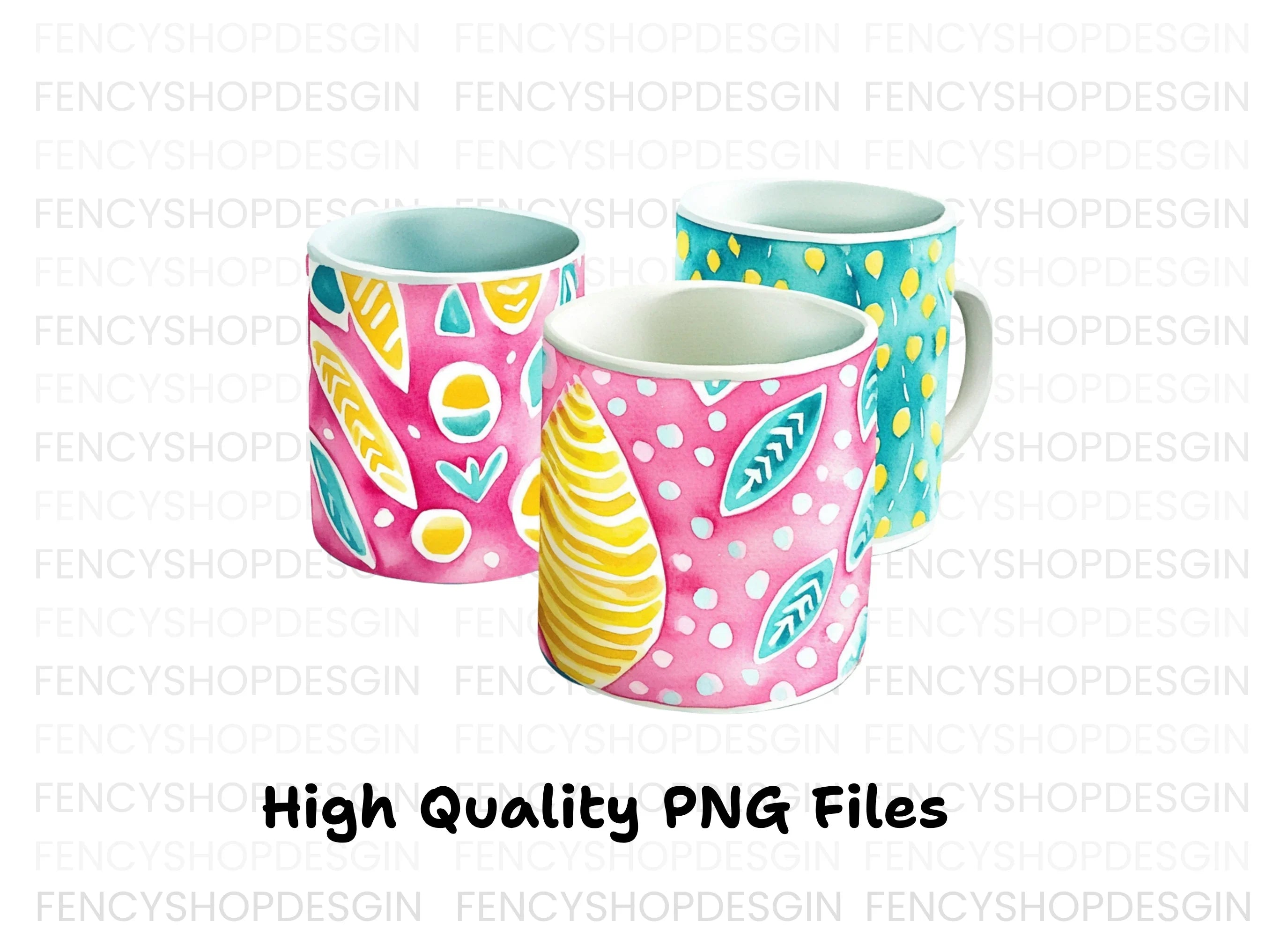 Abstract Pattern Clipart Bundle