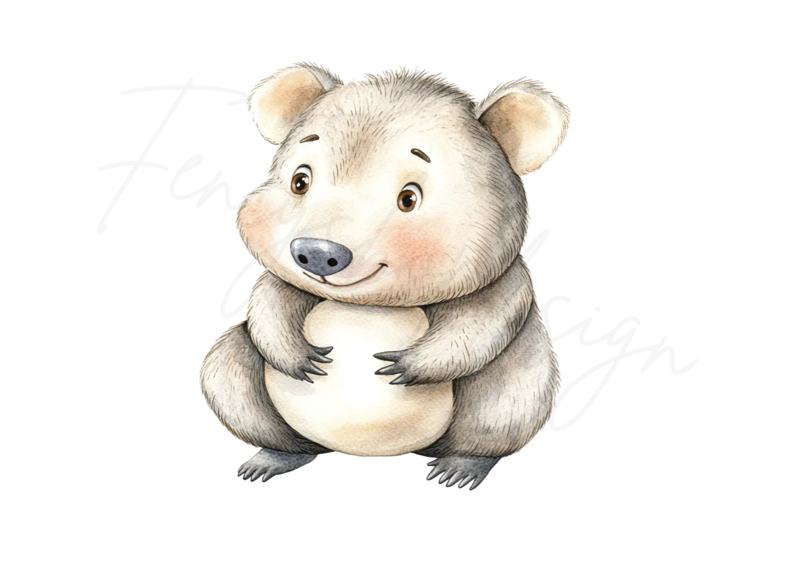 Adorable Koala Bear Clipart Bundle