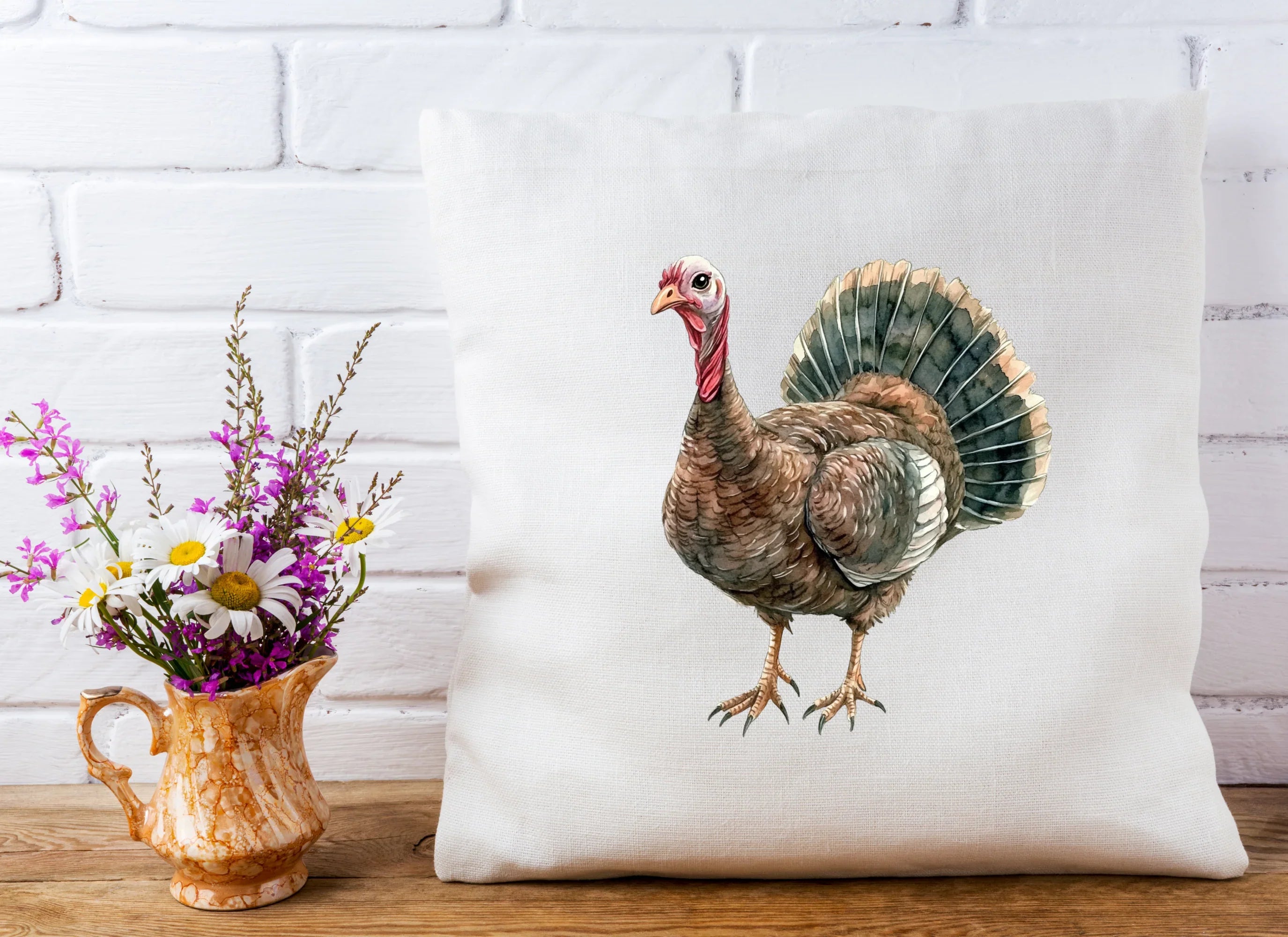 Turkey Head Farm Bird Clipart Bundle - CraftNest - Digital Crafting and Art