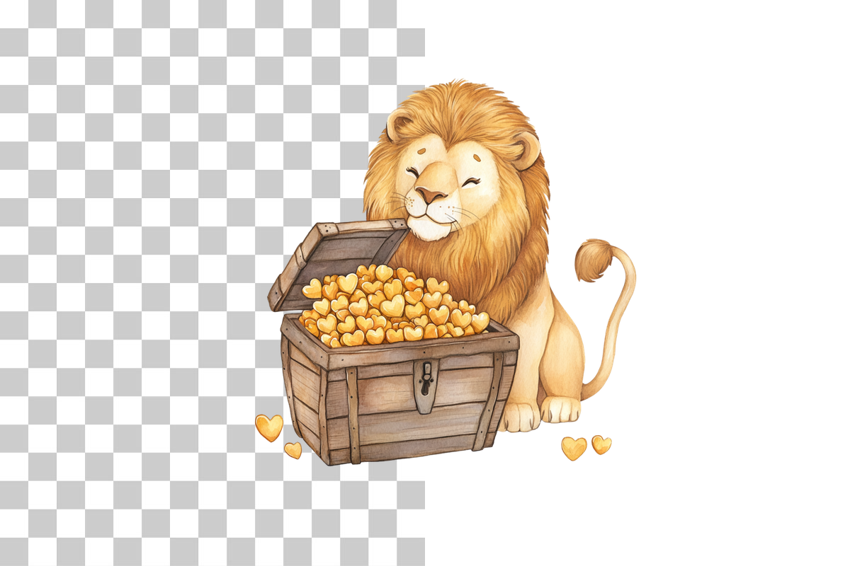 Charming Cute Animals & Sweets Clipart Bundle