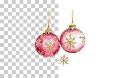 Cozy Christmas Ornaments Clipart Bundle - CraftNest - Digital Crafting and Art