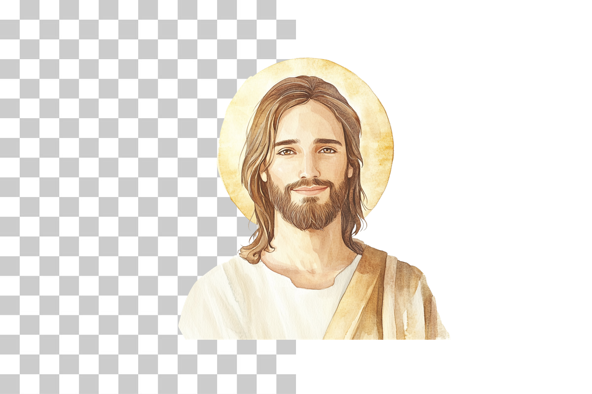 Jesus Religious Illustration Clipart Bundle