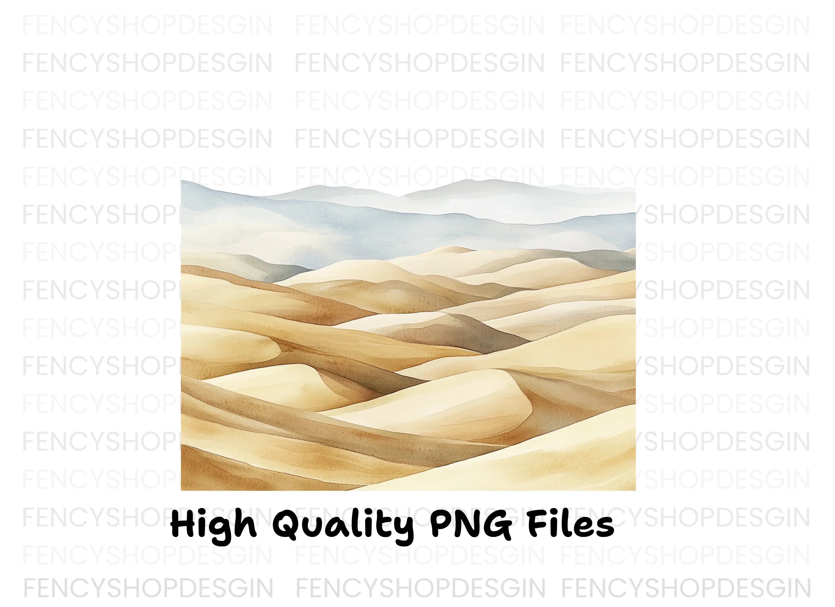 Desert Landscape Clipart Bundle