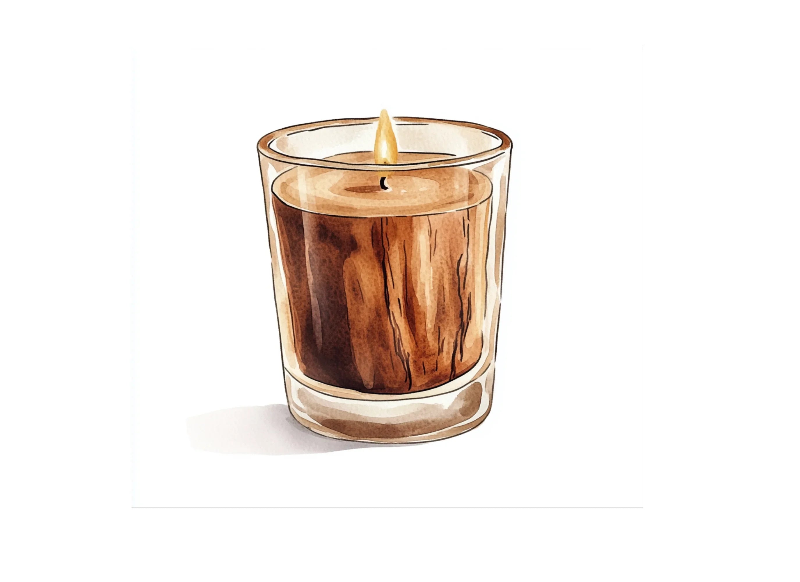Scented Candle Clipart Bundle