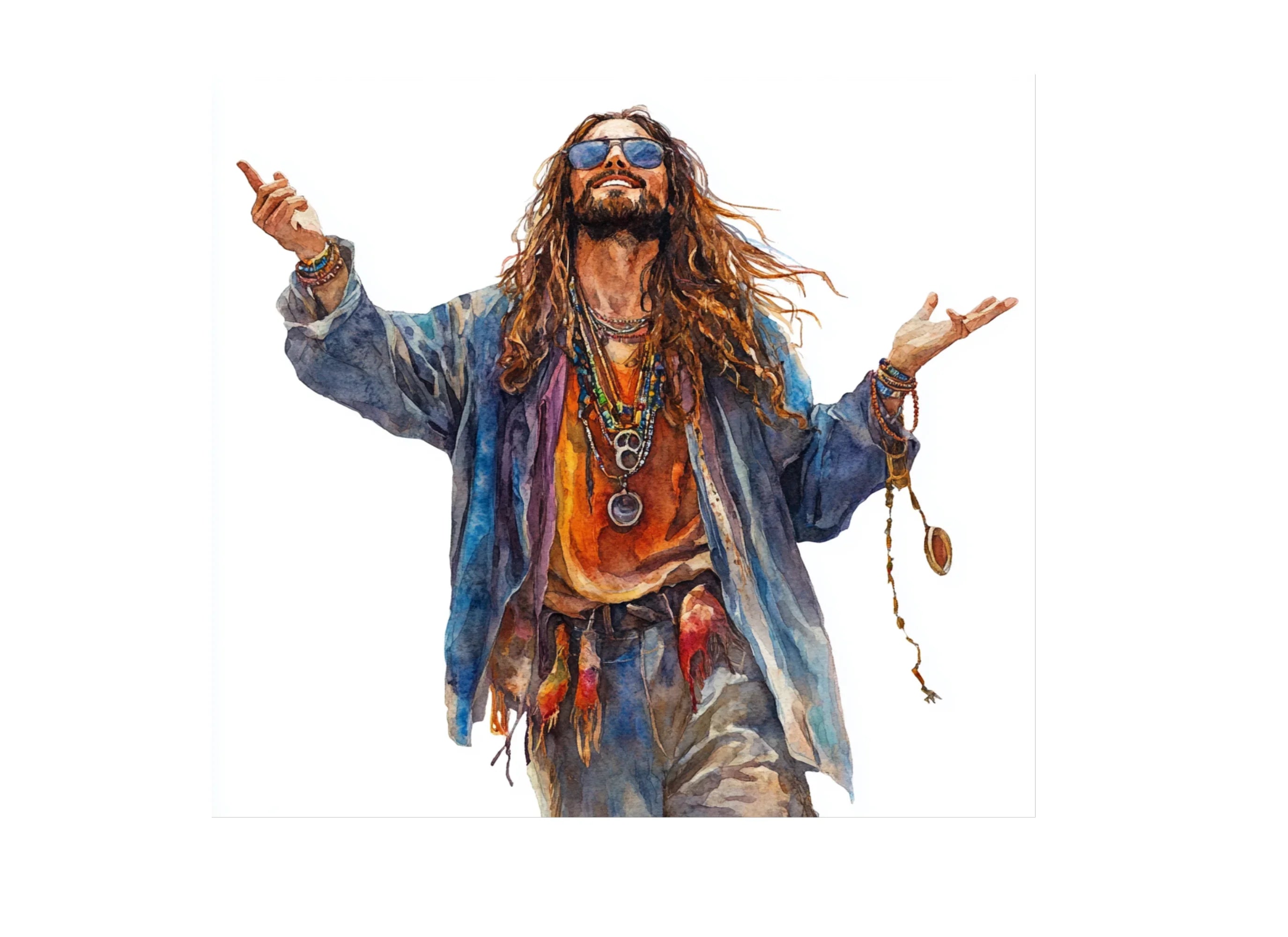 Bohemian Spirit Clipart Bundle